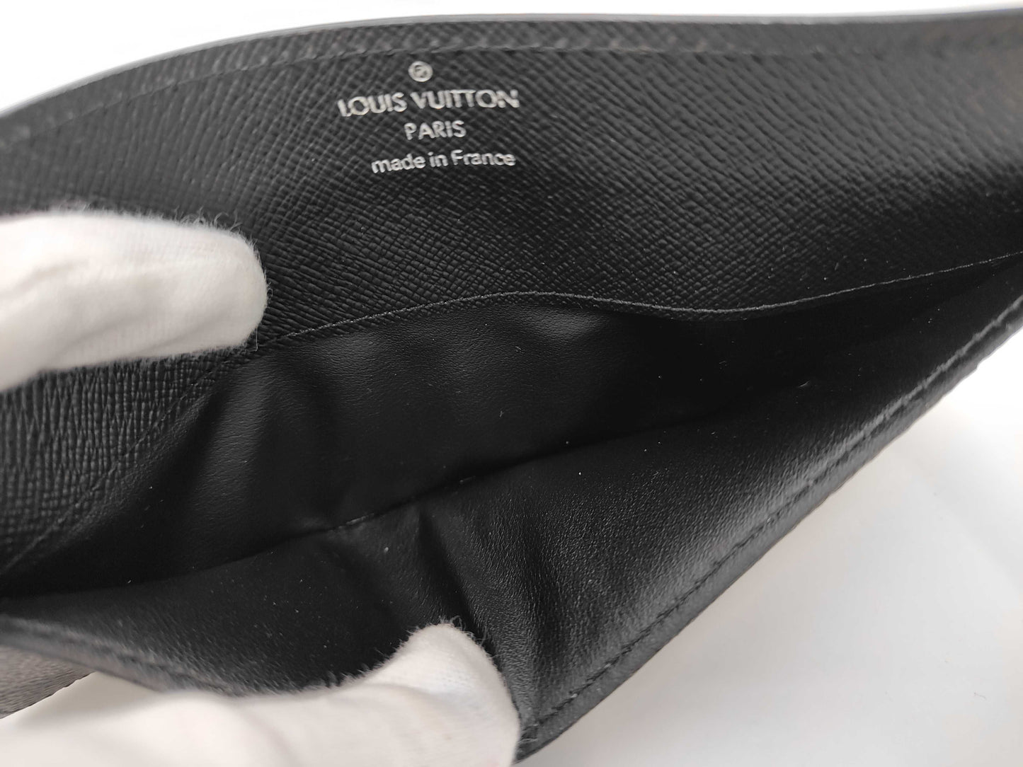 Louis Vuitton Flat Damier Azur Wallet EC-0097