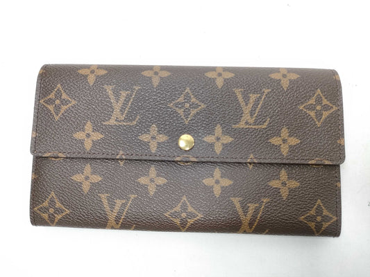 Louis Vuitton Monogram Porto Monet Credit Wallet EC-0168