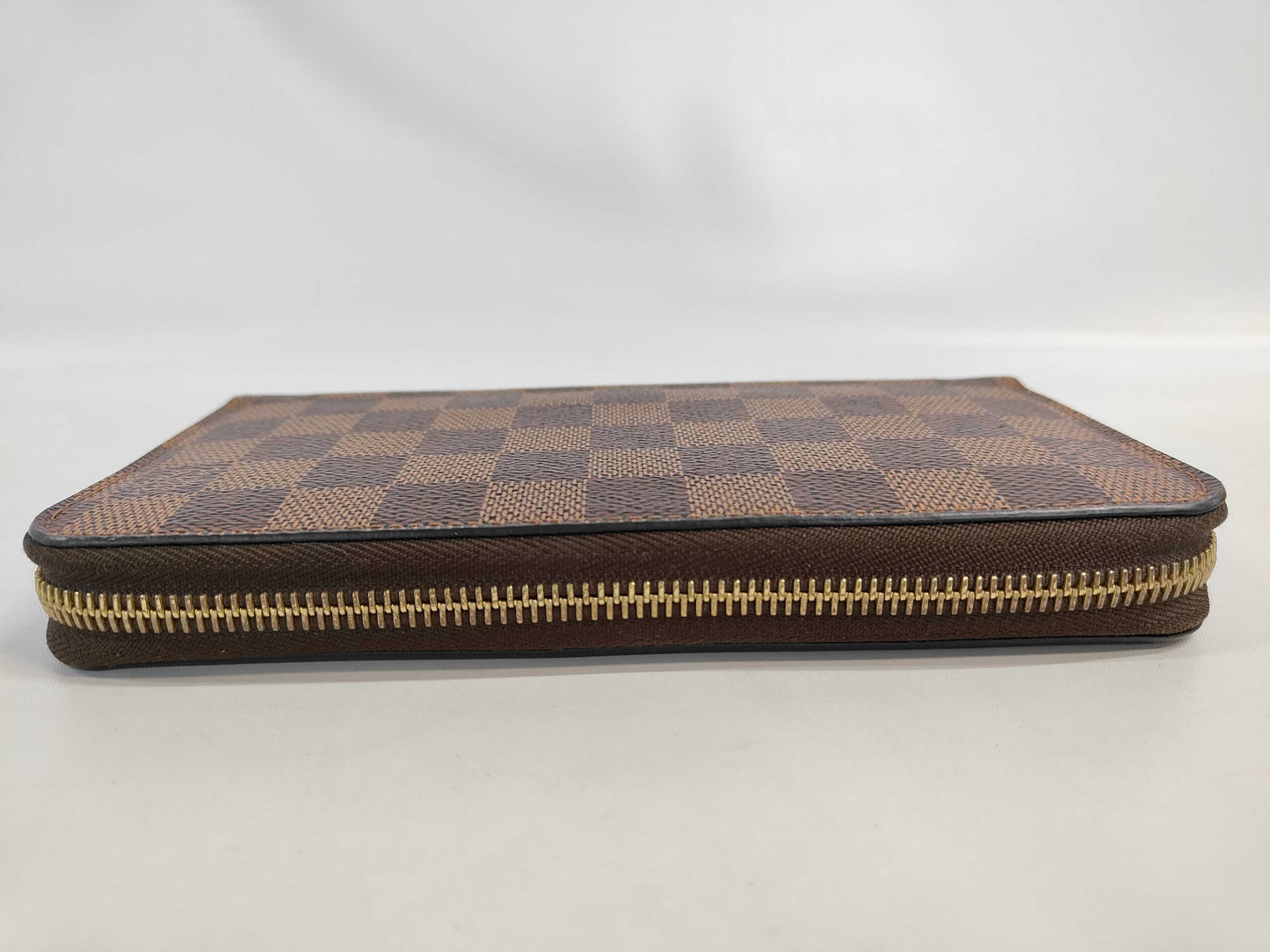 Louis Vuitton Zippy Wallet Damier Ebene EC-0377