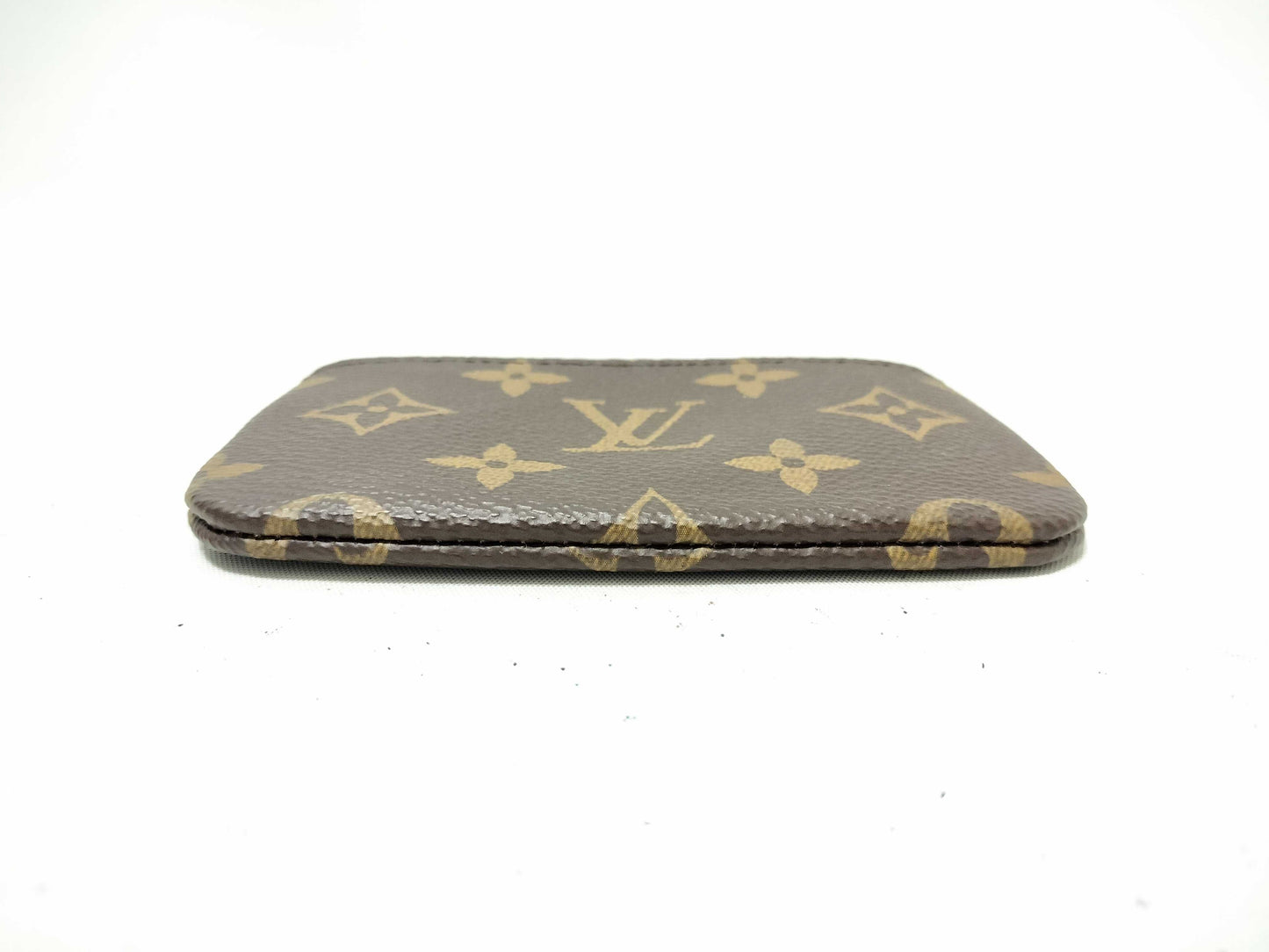 Louis Vuitton Monogram Pochette Cle Key Coin Pouch EC-0362