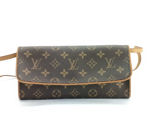 Louis Vuitton Monogram Pochette Twin GM EC-0506