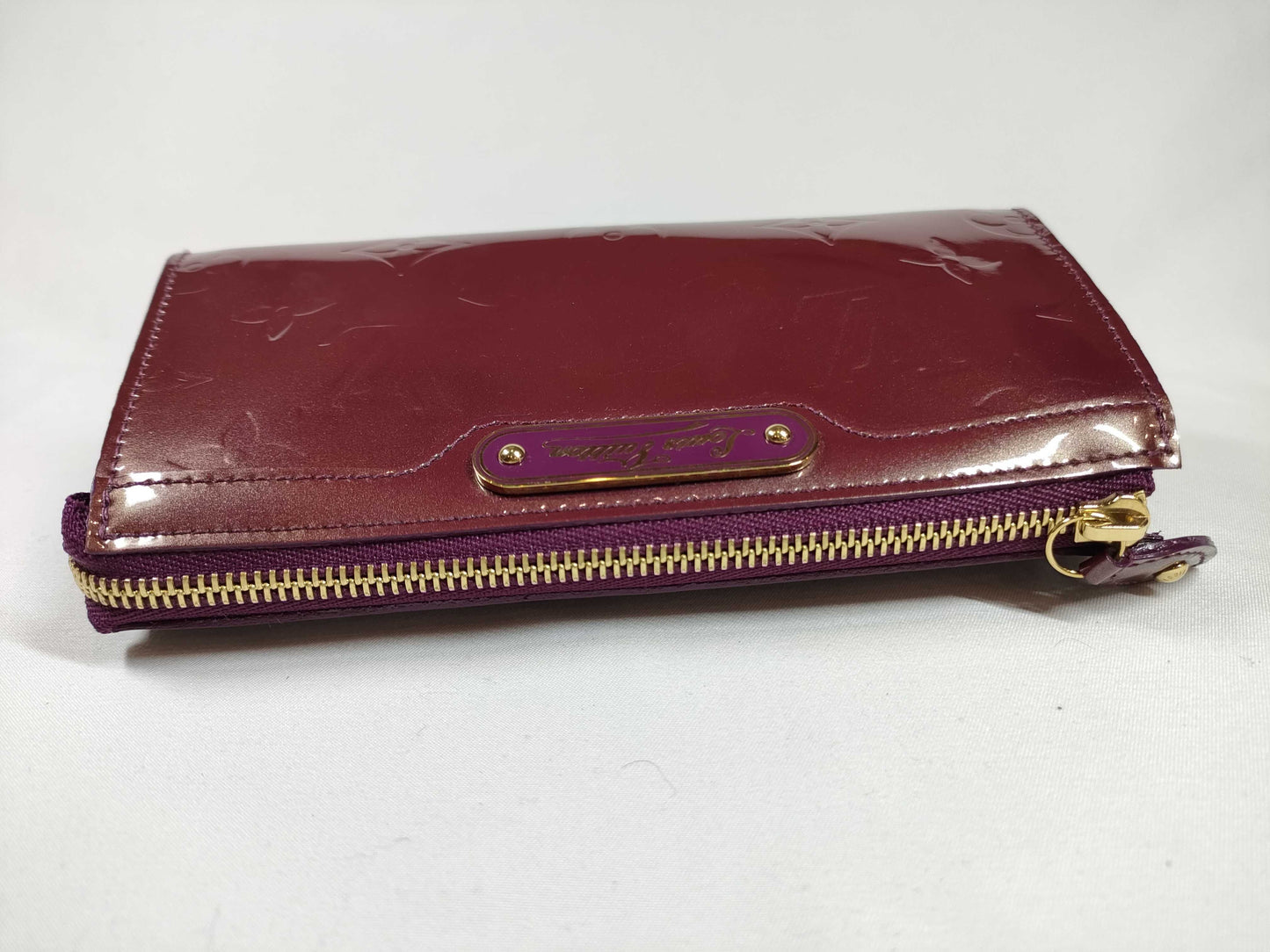 Pre-Owned Louis Vuitton Verni Cosmetic Pouch EC-0202