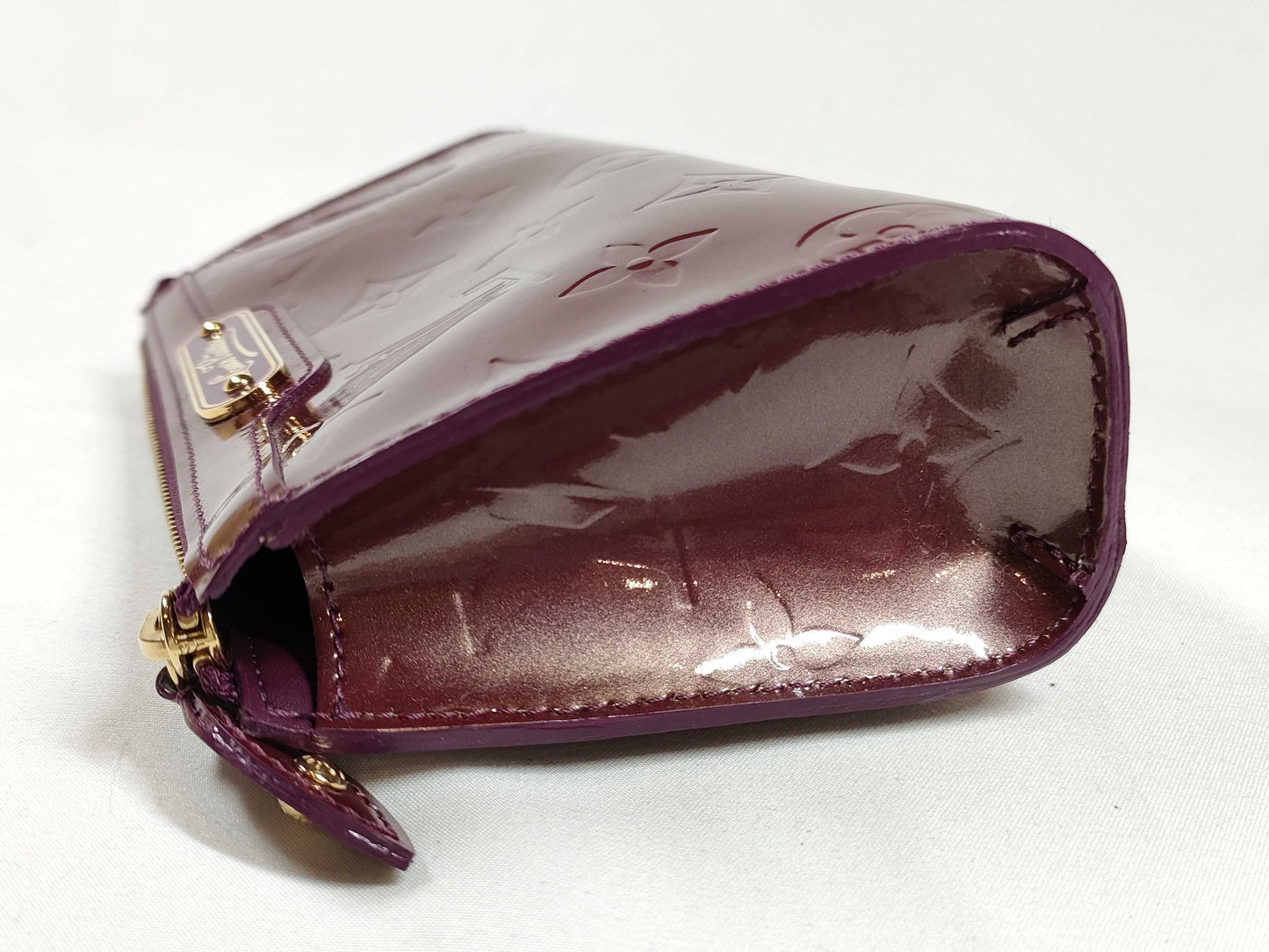 Pre-Owned Louis Vuitton Verni Cosmetic Pouch EC-0202