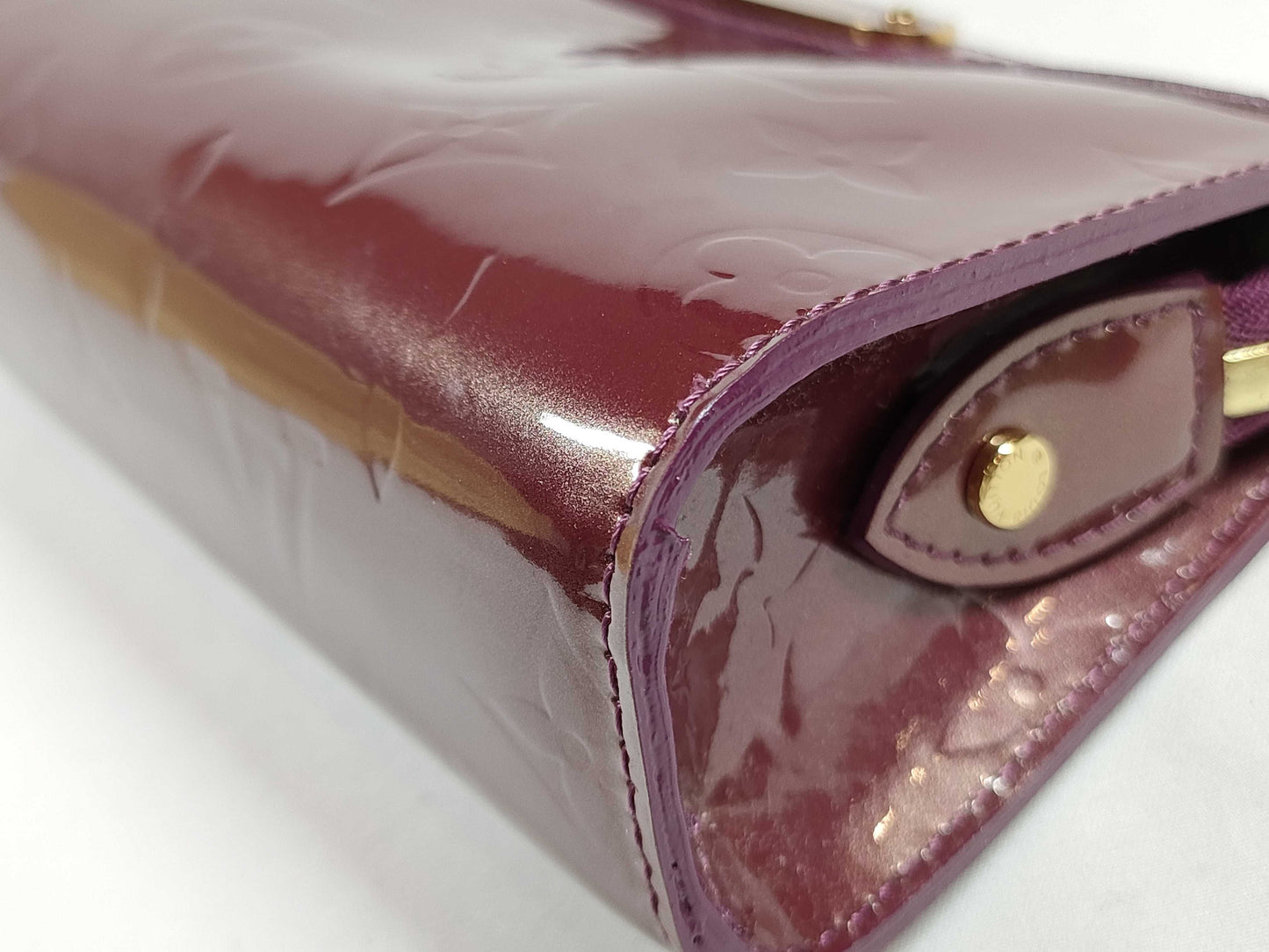 Pre-Owned Louis Vuitton Verni Cosmetic Pouch EC-0202