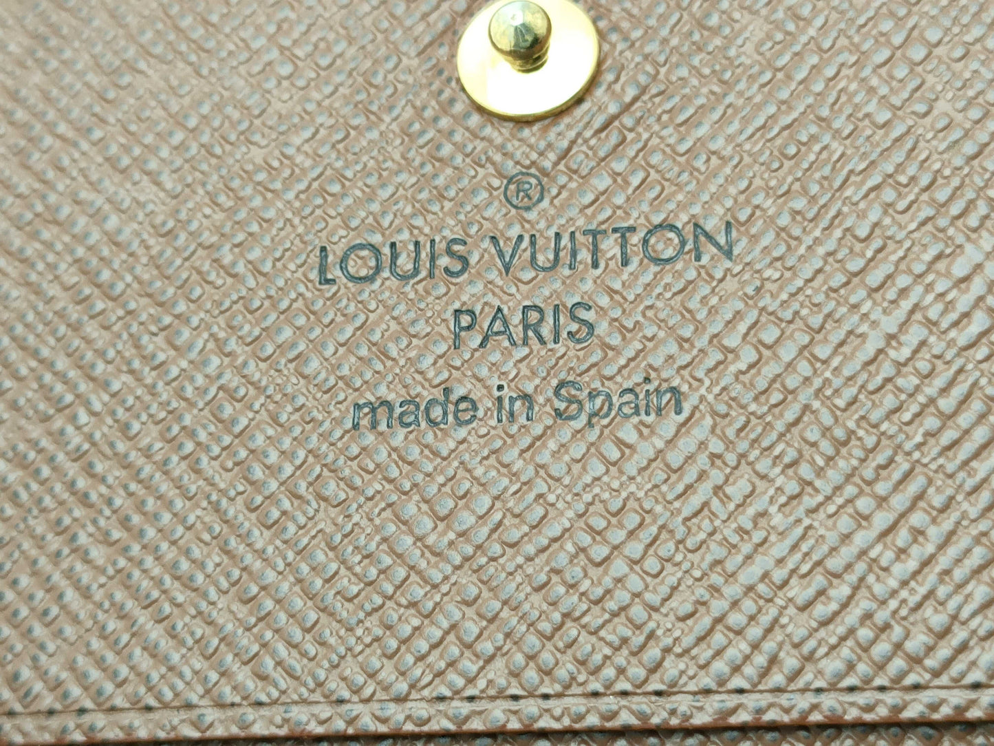 Louis Vuitton Monogram Canvas Envelope Business Card Holder EC-0703