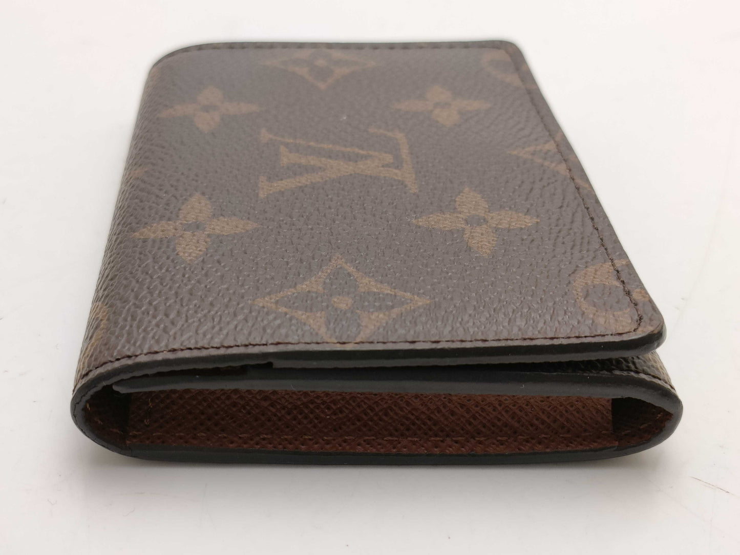 Louis Vuitton Monogram Canvas Envelope Business Card Holder EC-0703