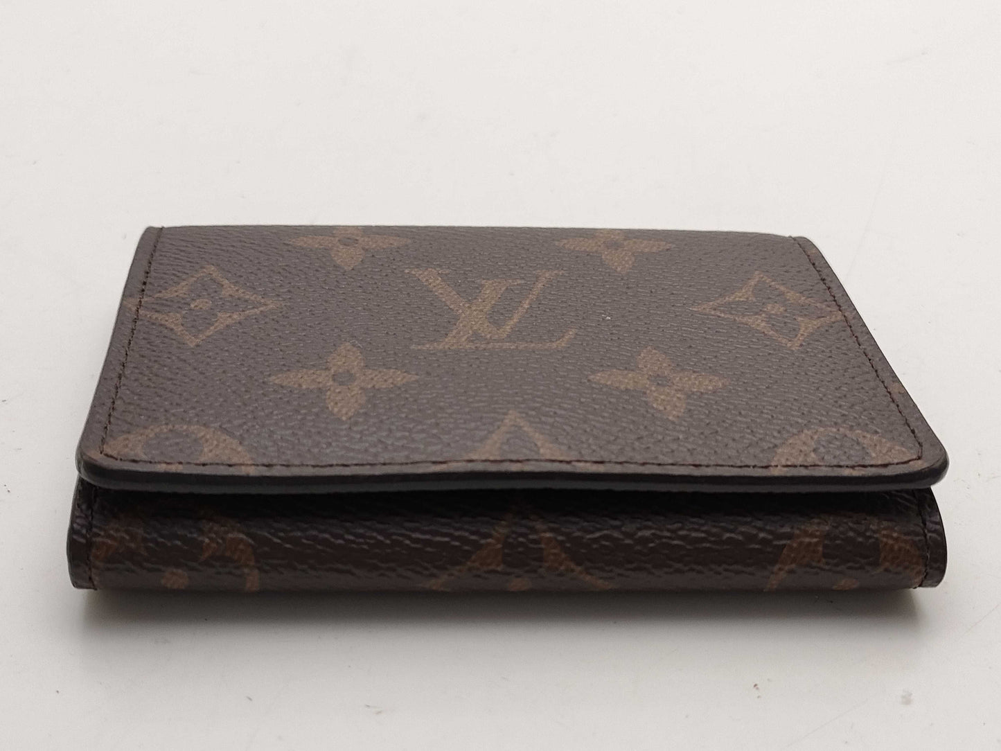 Louis Vuitton Monogram Canvas Envelope Business Card Holder EC-0703