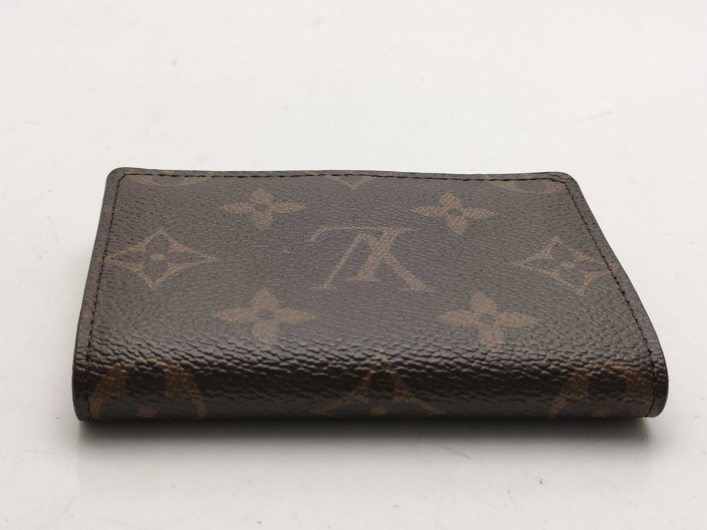Louis Vuitton Monogram Canvas Envelope Business Card Holder EC-0703