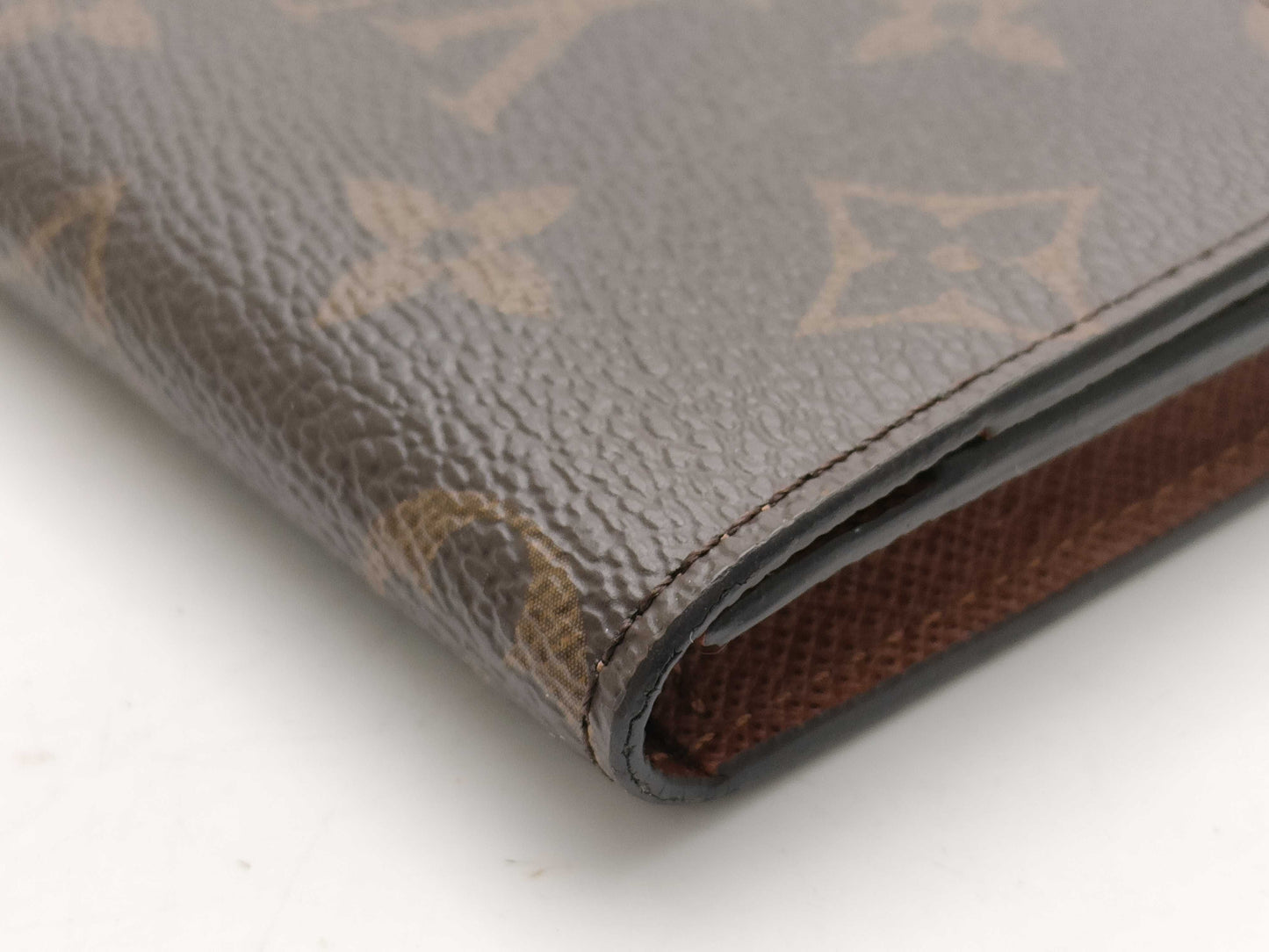 Louis Vuitton Monogram Canvas Envelope Business Card Holder EC-0703