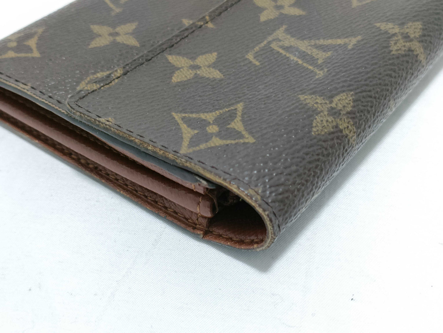 Louis Vuitton Monogram Portefeuille Sarah Purse Wallet EC-0774