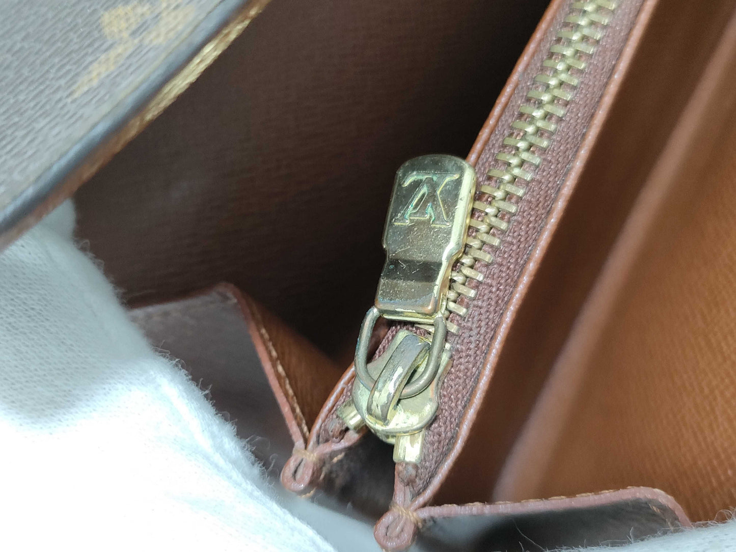 Louis Vuitton Monogram Portefeuille Sarah Purse Wallet EC-0774