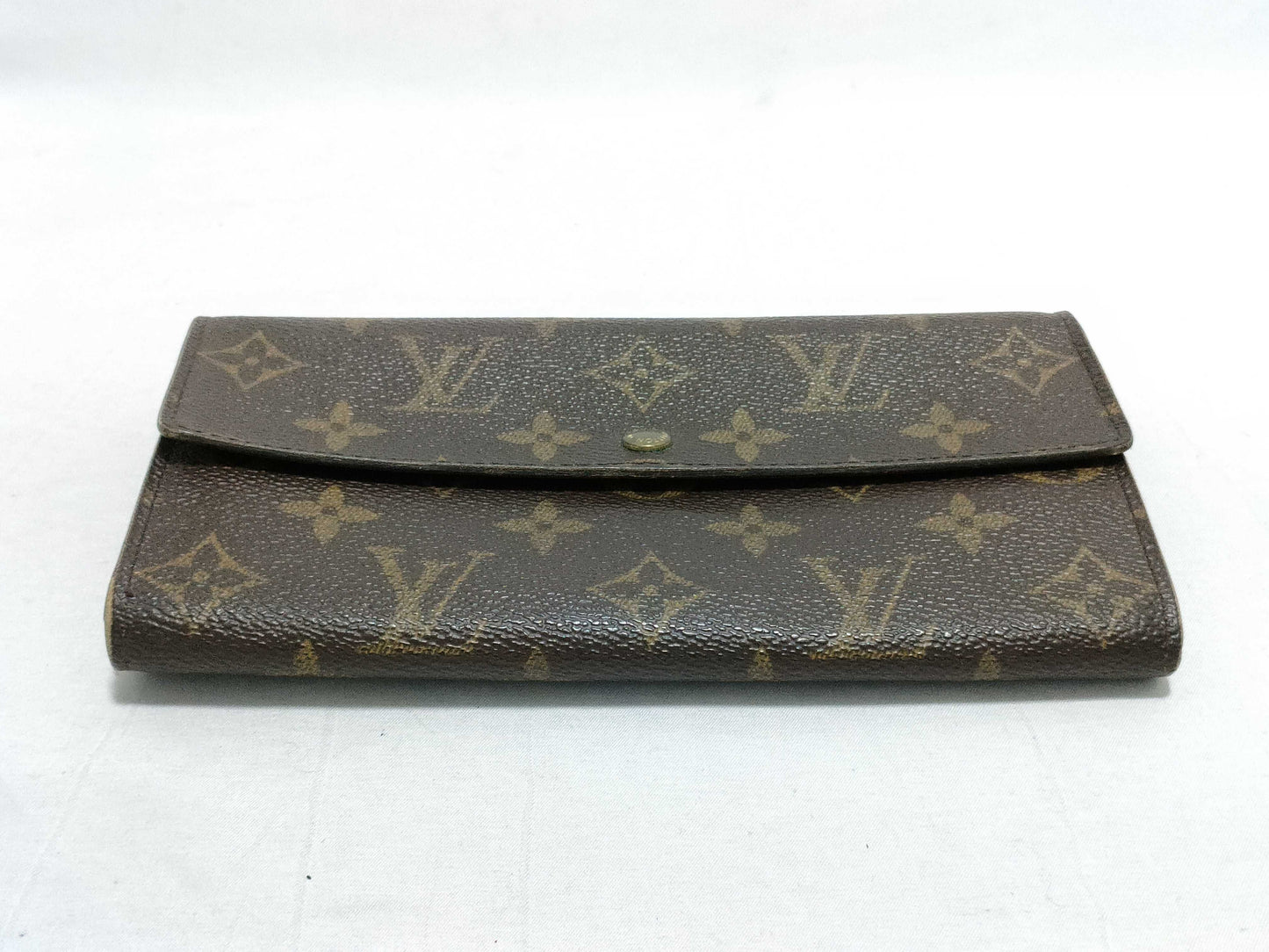 Louis Vuitton Monogram Portefeuille Sarah Purse Wallet EC-0774