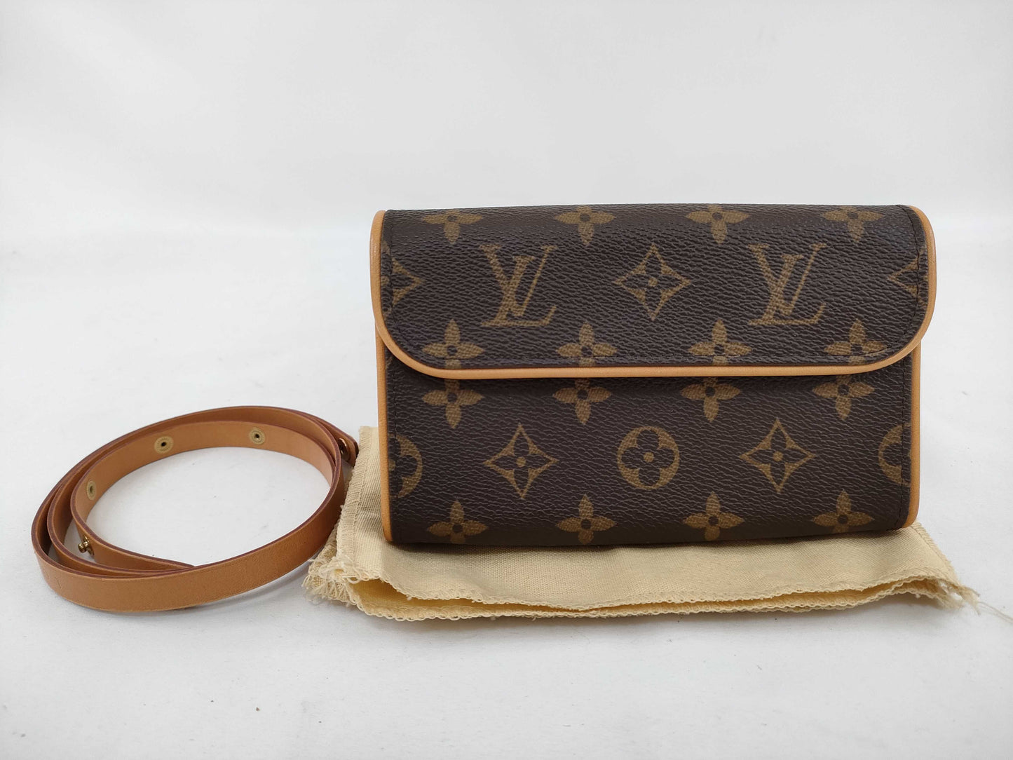 Louis Vuitton Monogram Pochette Florentine Belt Bag EC-0187