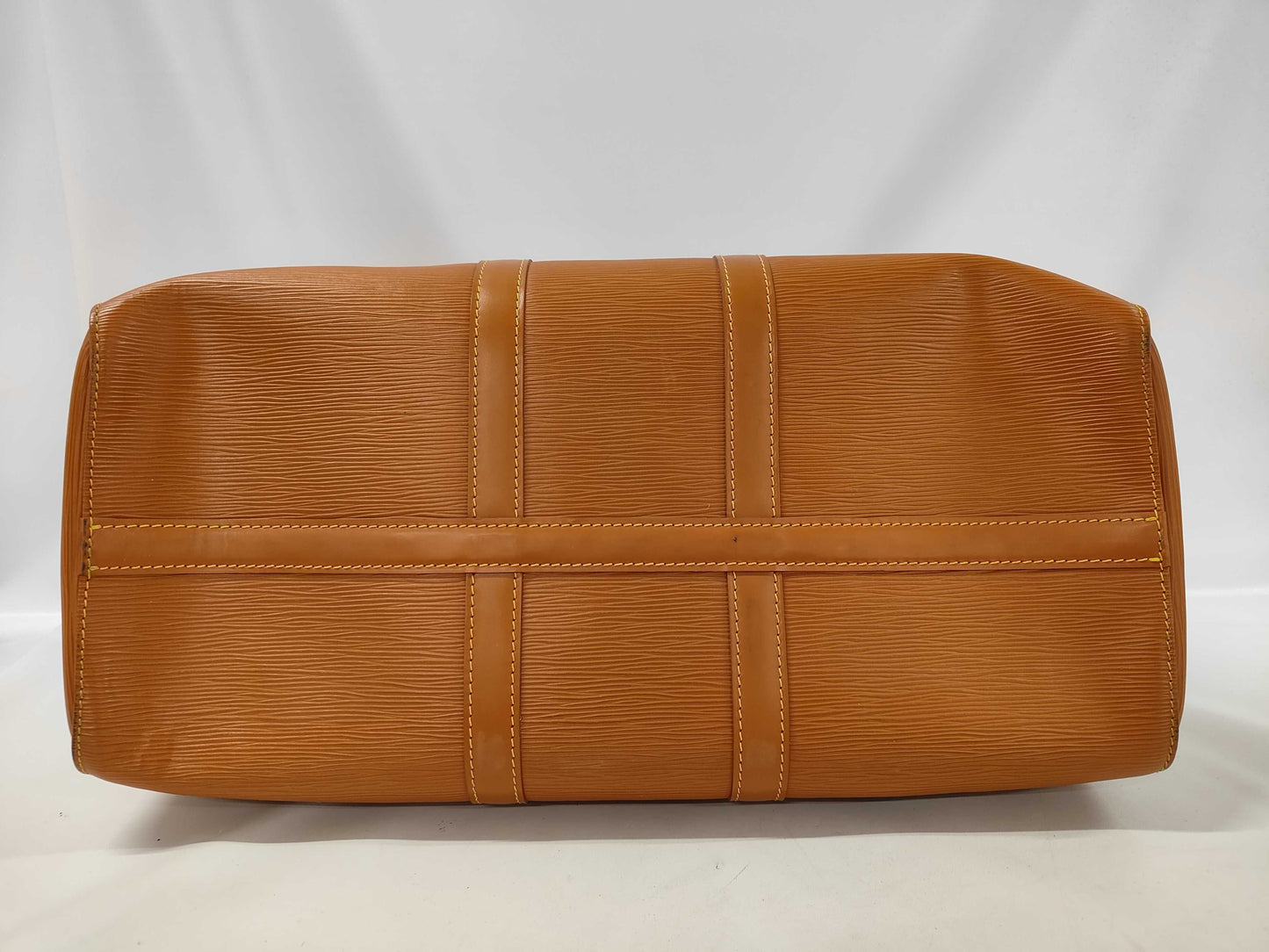 Louis Vuitton Epi Leather Keepall 45 Camel EC-0184