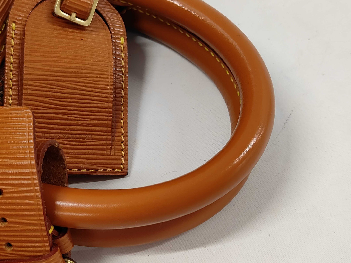 Louis Vuitton Epi Leather Keepall 45 Camel EC-0184