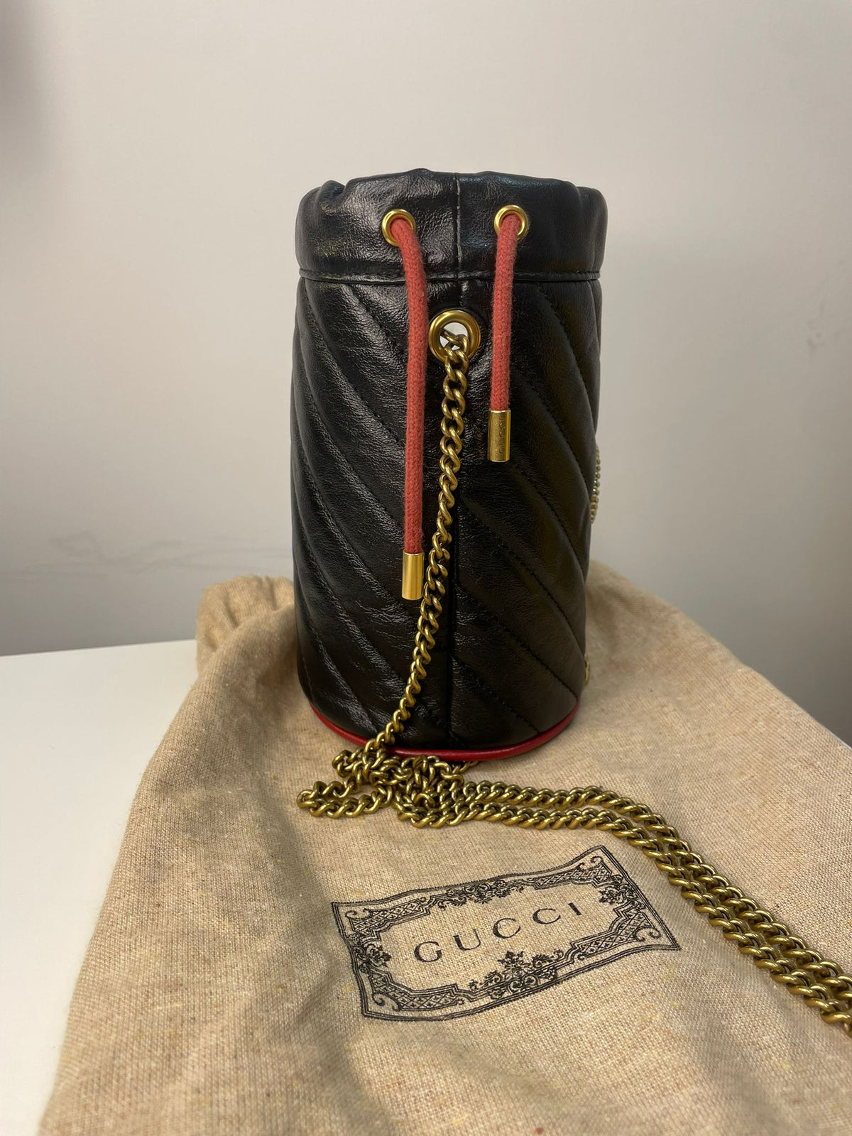 Gucci GG Marmont Mini Bucket Bag (UK)