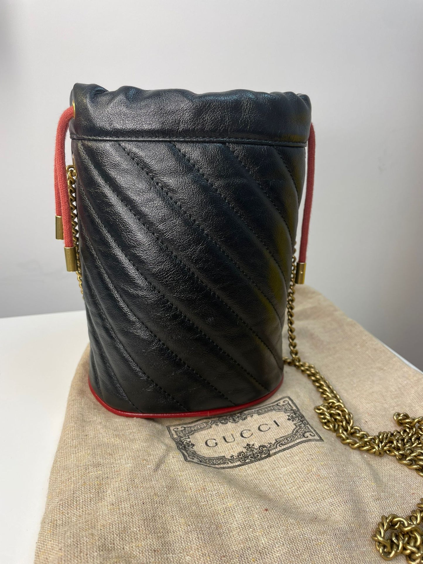 Gucci GG Marmont Mini Bucket Bag (UK)