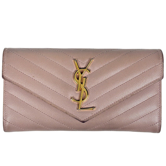 Saint Laurent Logo Long Wallet (JP)