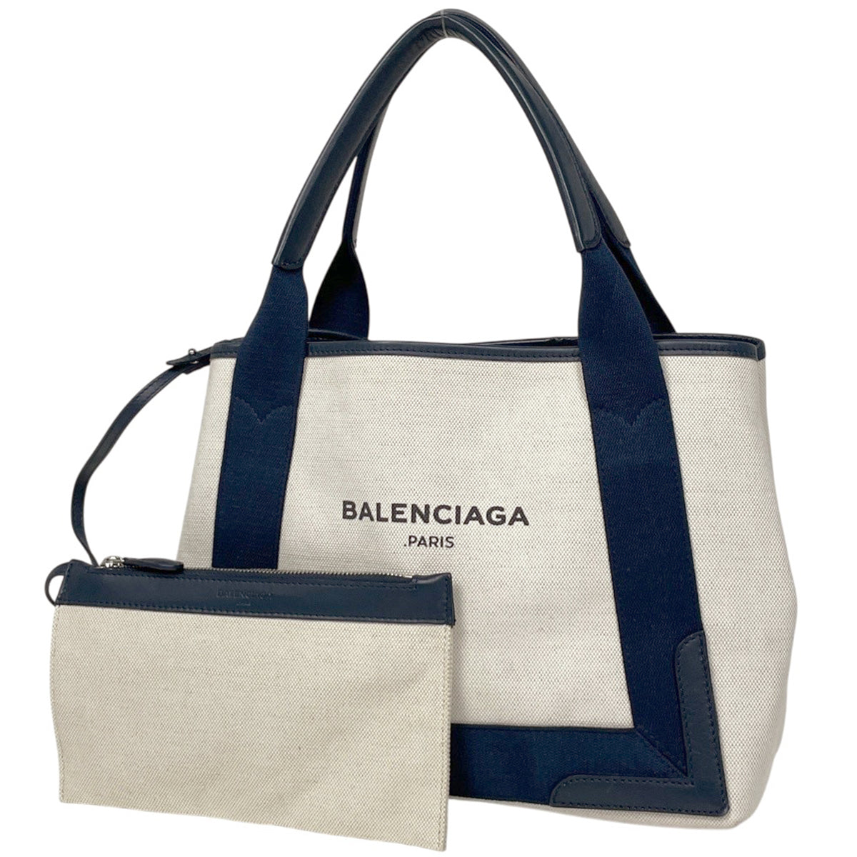 Balenciaga Navy Small Cabas (JP)