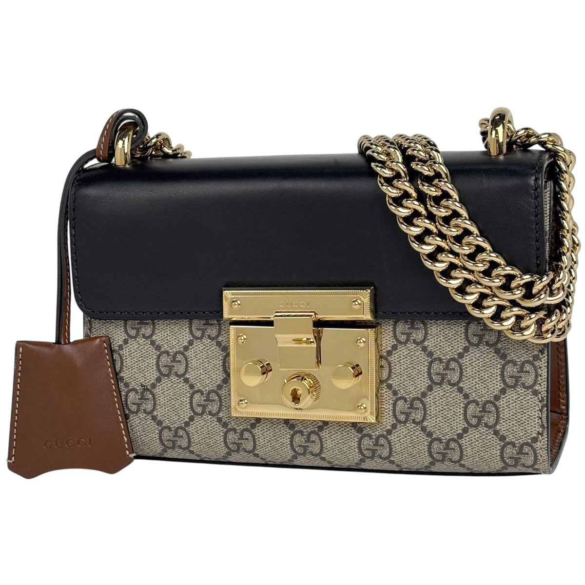 Gucci GG Pattern Chain Shoulder Bag (JP)