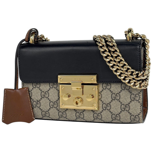 Gucci GG Pattern Chain Shoulder Bag (JP)