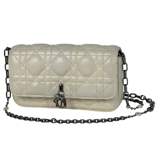 Christian Dior Cannage Chain Shoulder Bag (JP)
