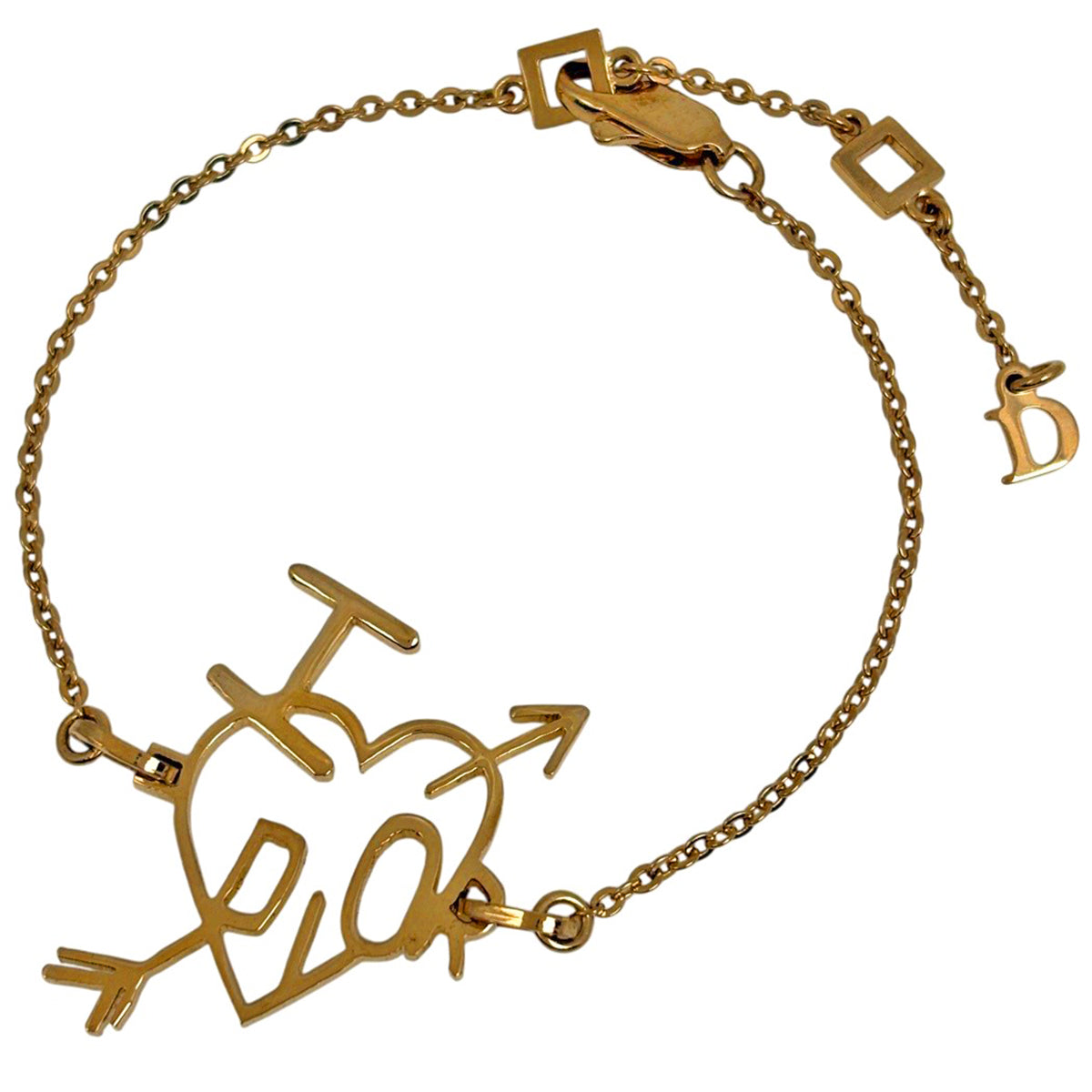 Christian Dior Heart Arrow Bracelet (JP)
