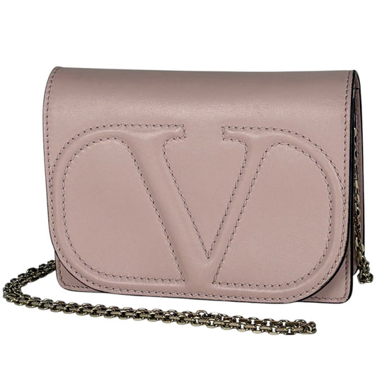 Valentino Garavani Logo Chain Shoulder Bag (JP)