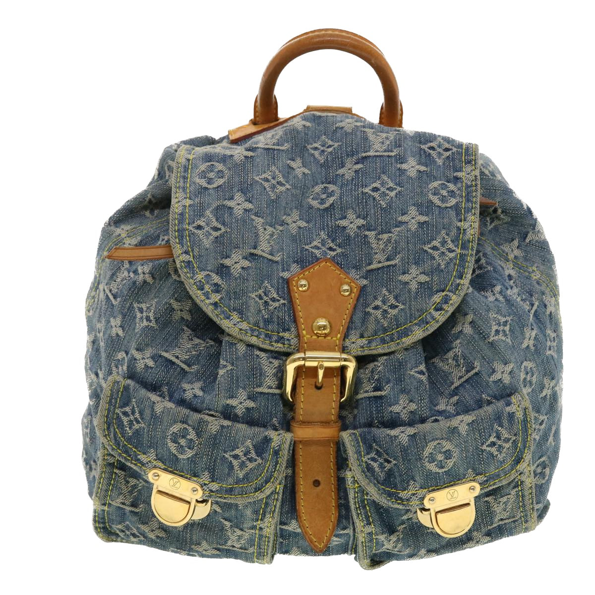 Louis Vuitton Denim Sac A Dos GM Backpack 40432