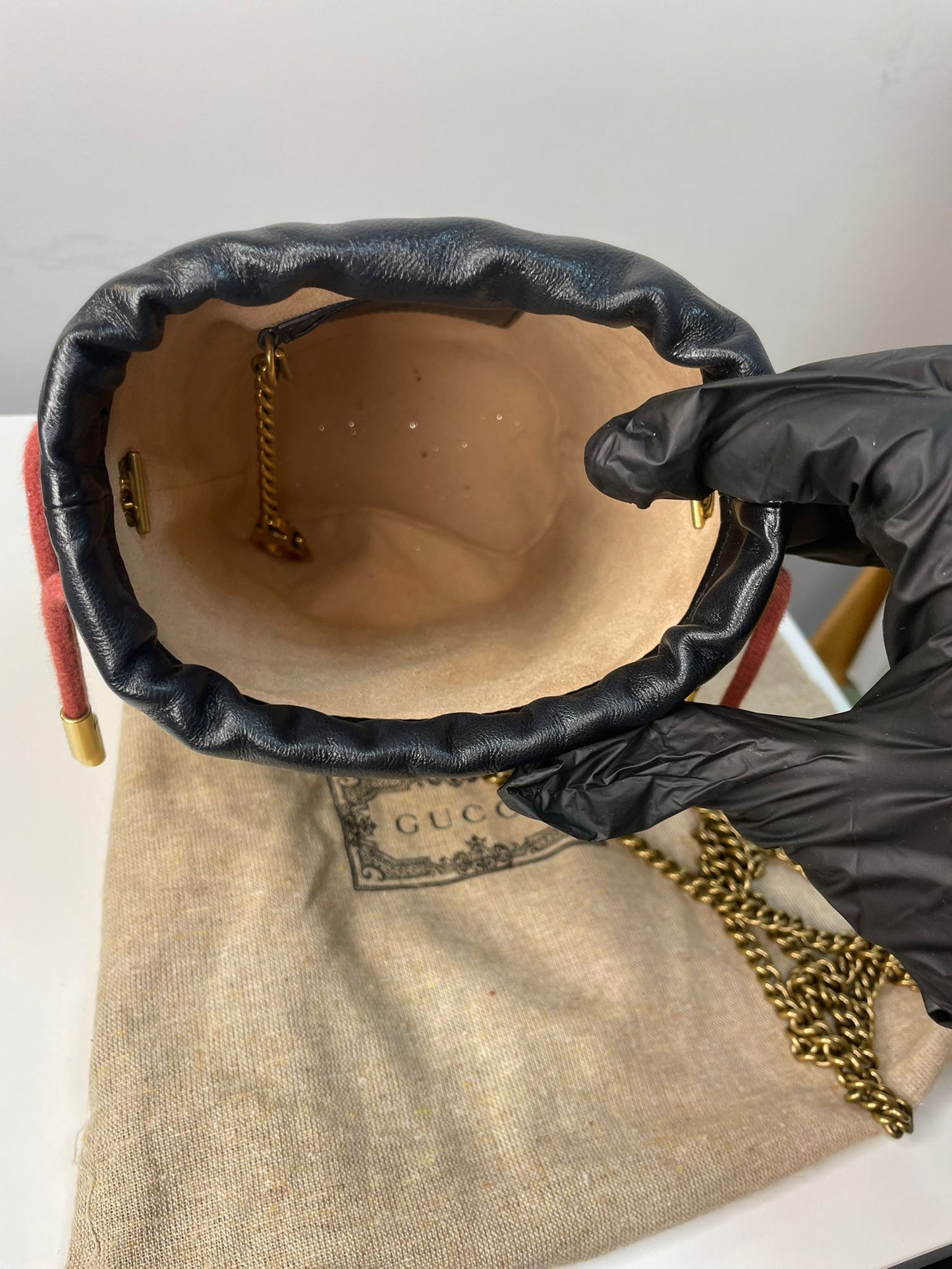 Gucci GG Marmont Mini Bucket Bag (UK)