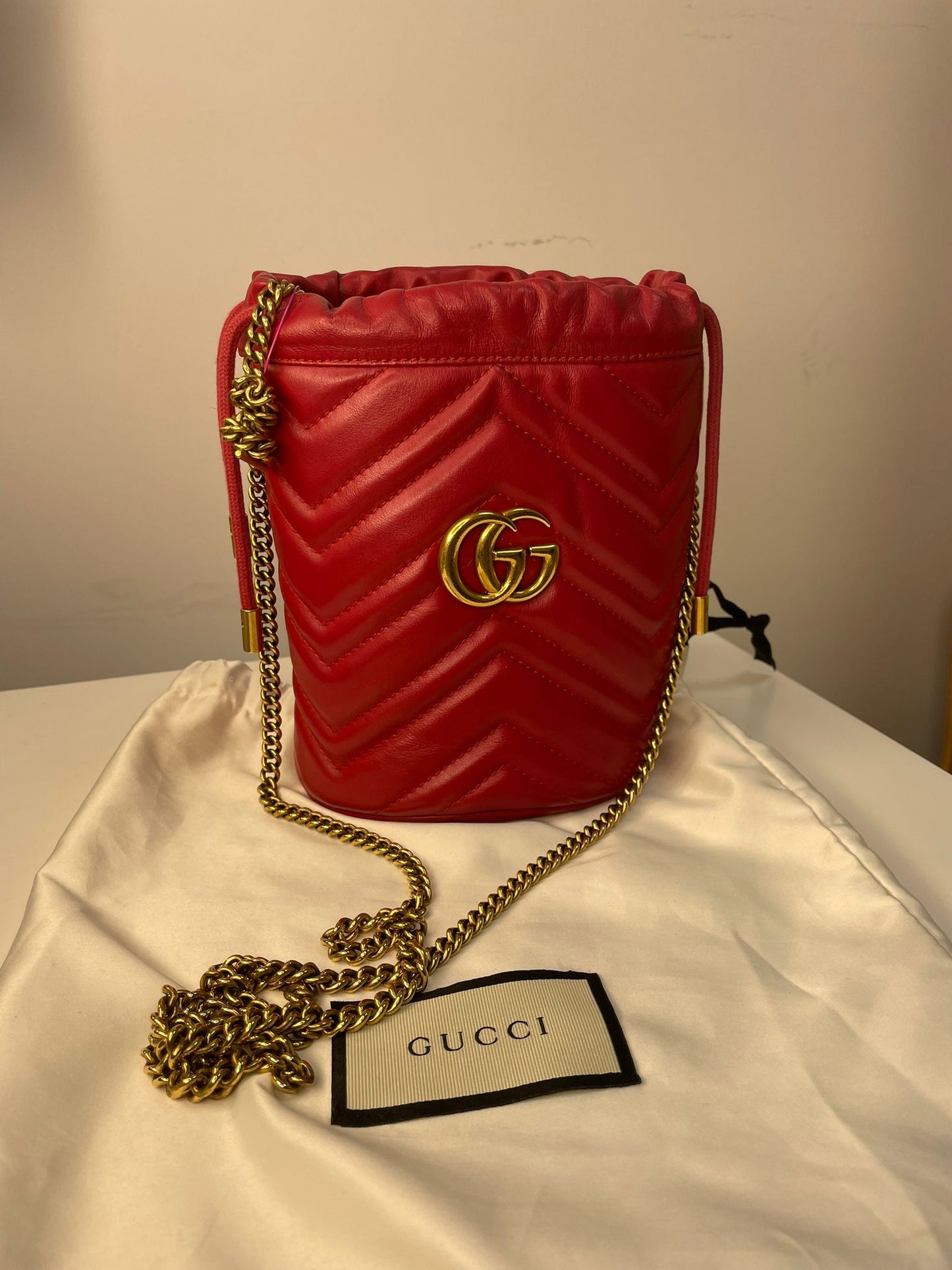 Gucci GG Marmont Mini Bucket Bag (UK)