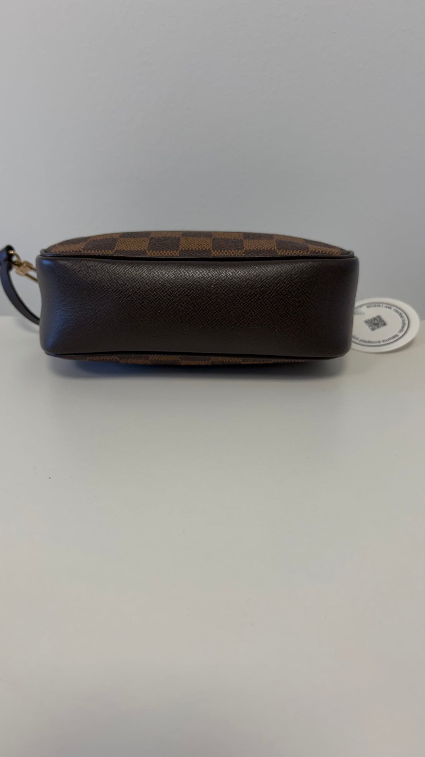 Louis Vuitton Damier Ebene Trousse Makeup Brown