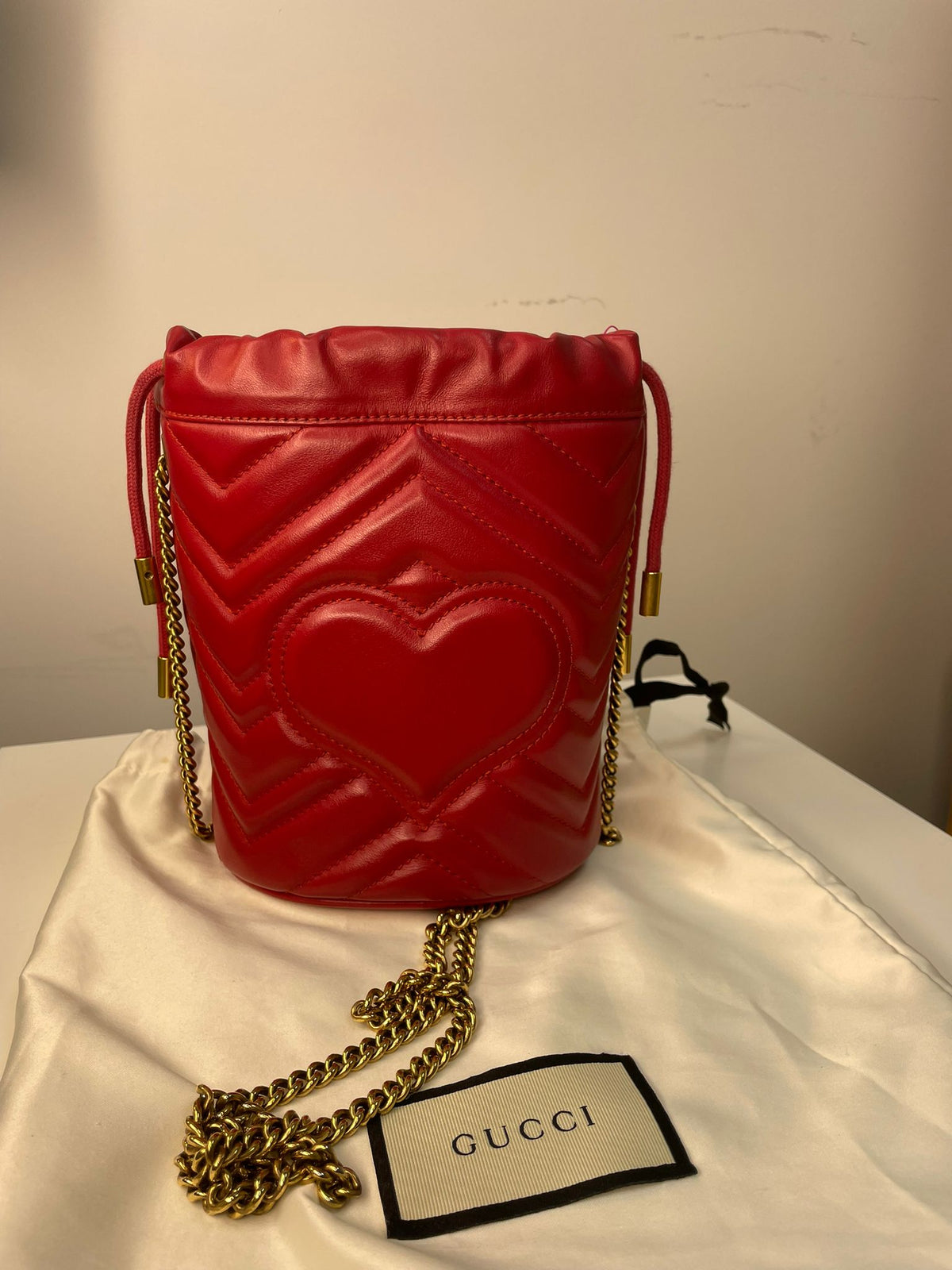 Gucci GG Marmont Mini Bucket Bag (UK)