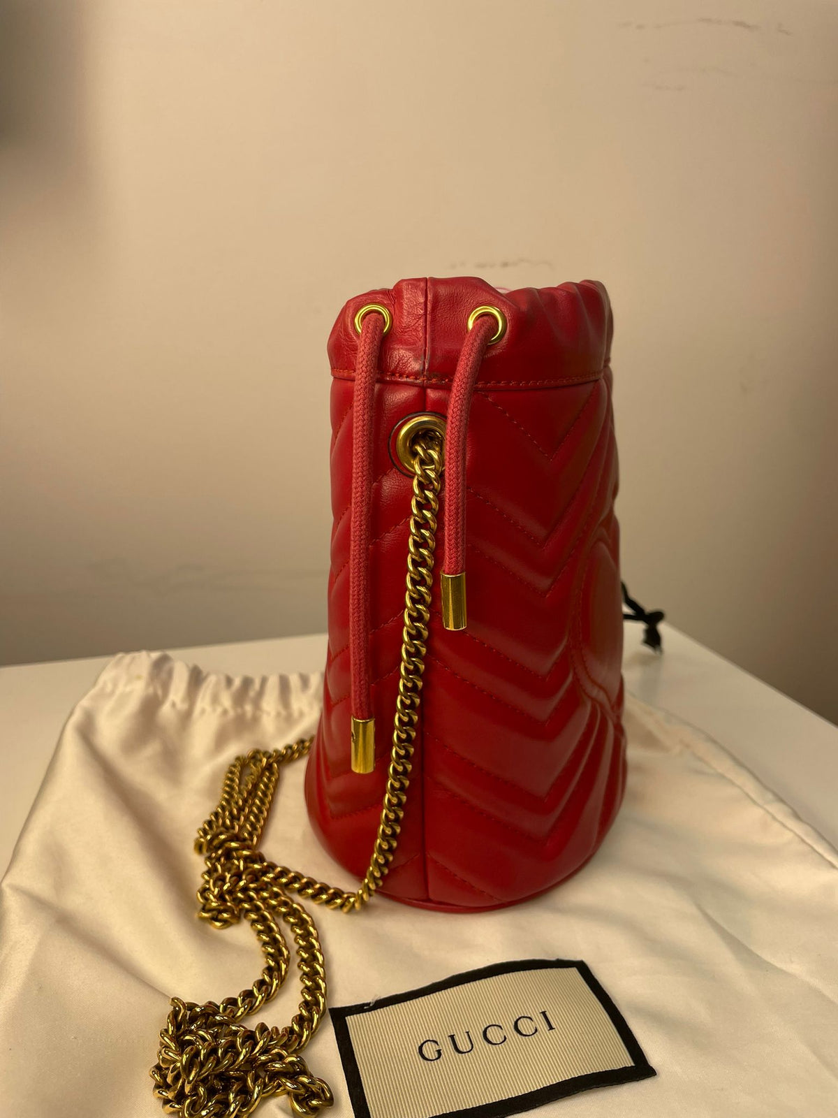 Gucci GG Marmont Mini Bucket Bag (UK)