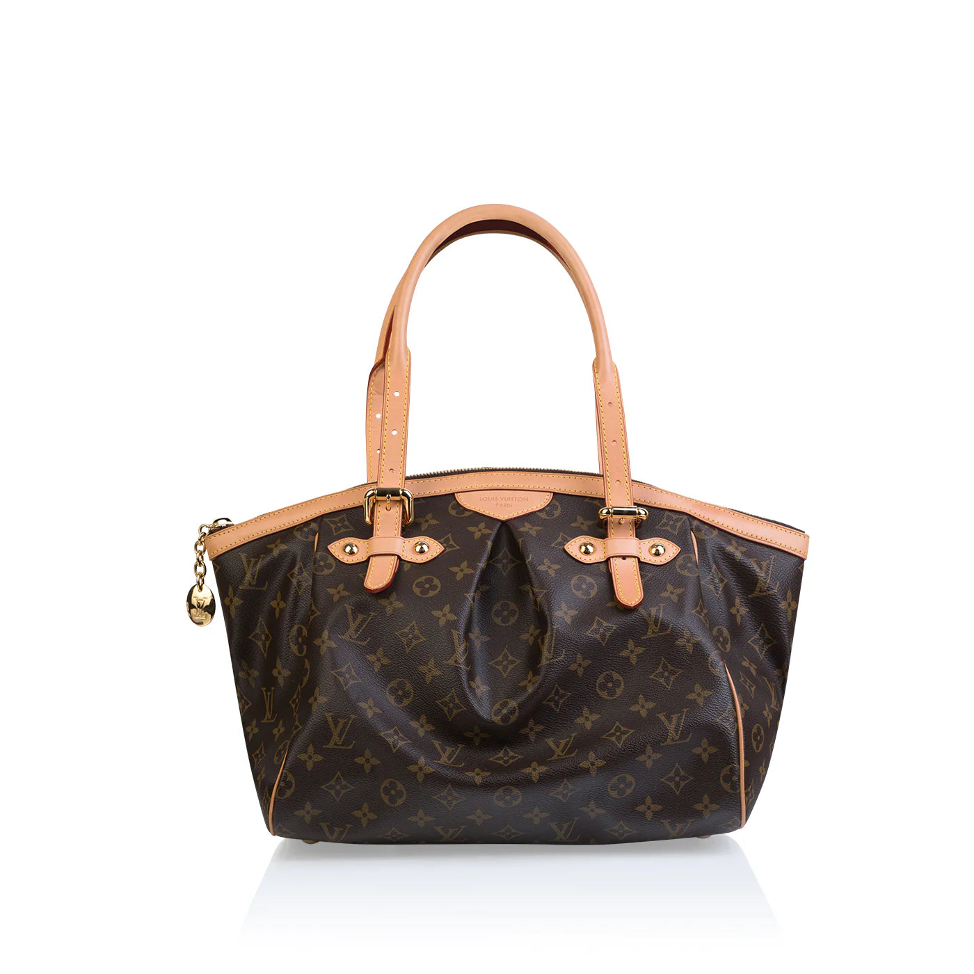 Louis Vuitton Brown PVC Monogram Canvas Tivoli GM Shoulder Bag M40144 (VC1245429W)