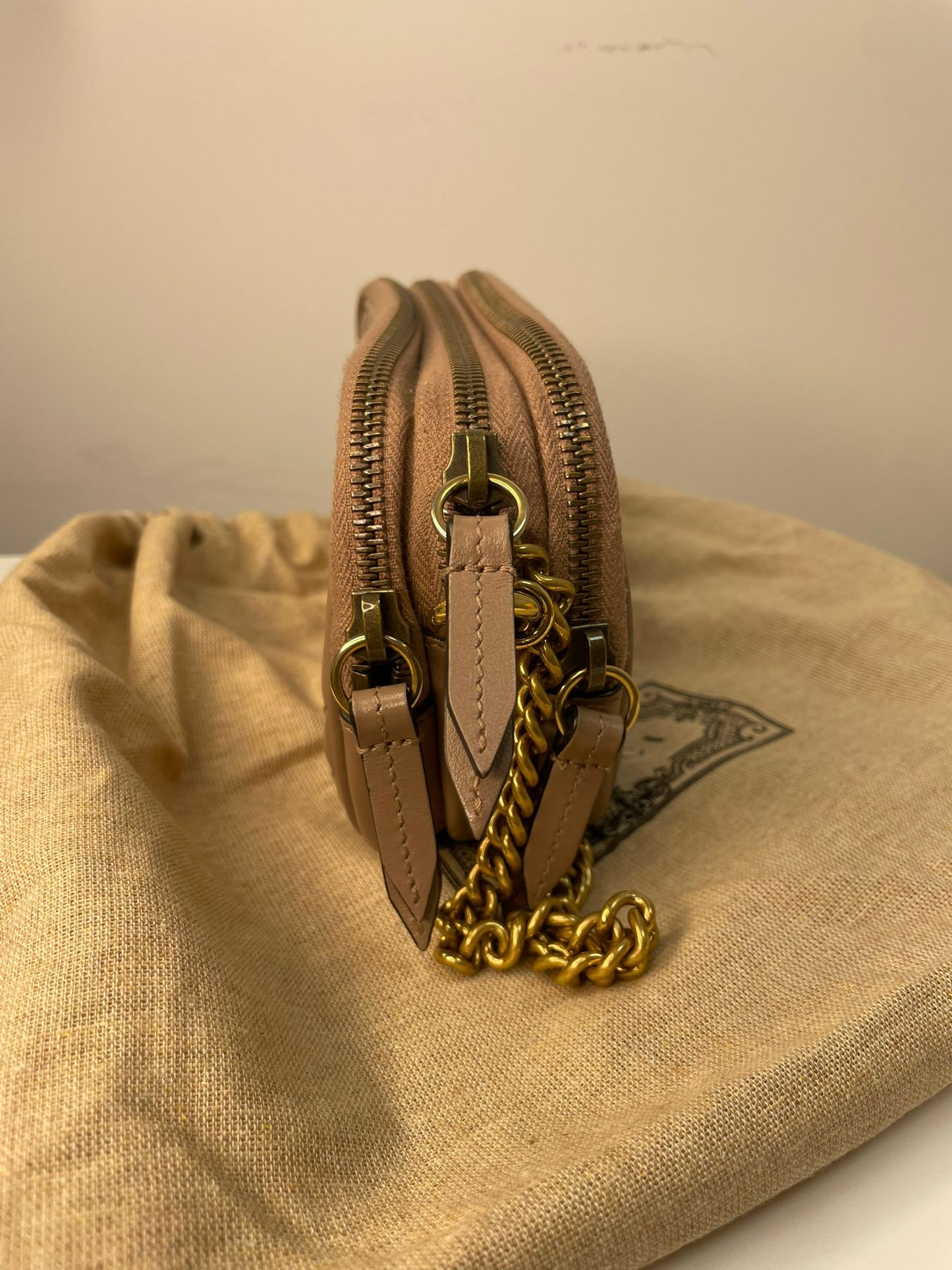 Gucci GG Marmont Mini Chain Crossbody Bag (UK)