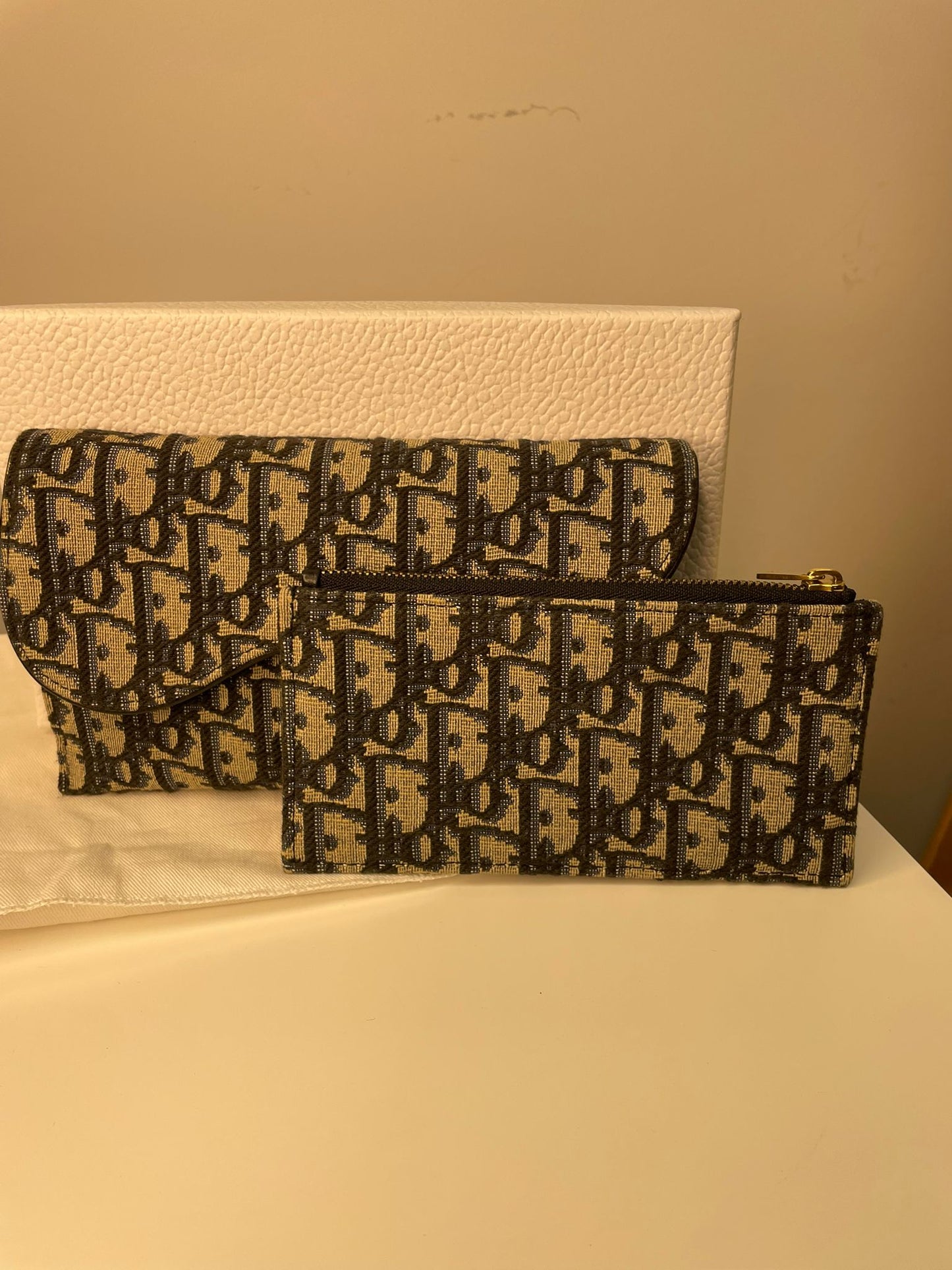Christian Dior Oblique Saddle Chain Crossbody Bag (UK)