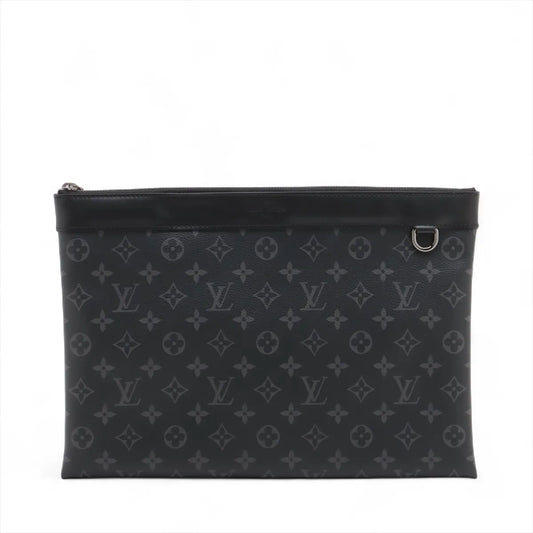 Pre-Owned Louis Vuitton Monogram Eclipse Pochette Discovery SB06-3808