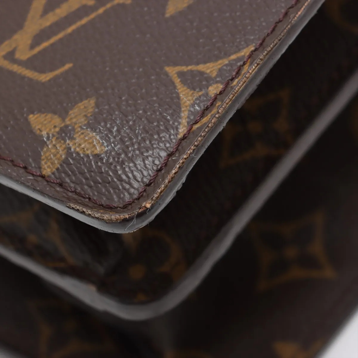 Louis Vuitton Monogram Serviette Fermoir