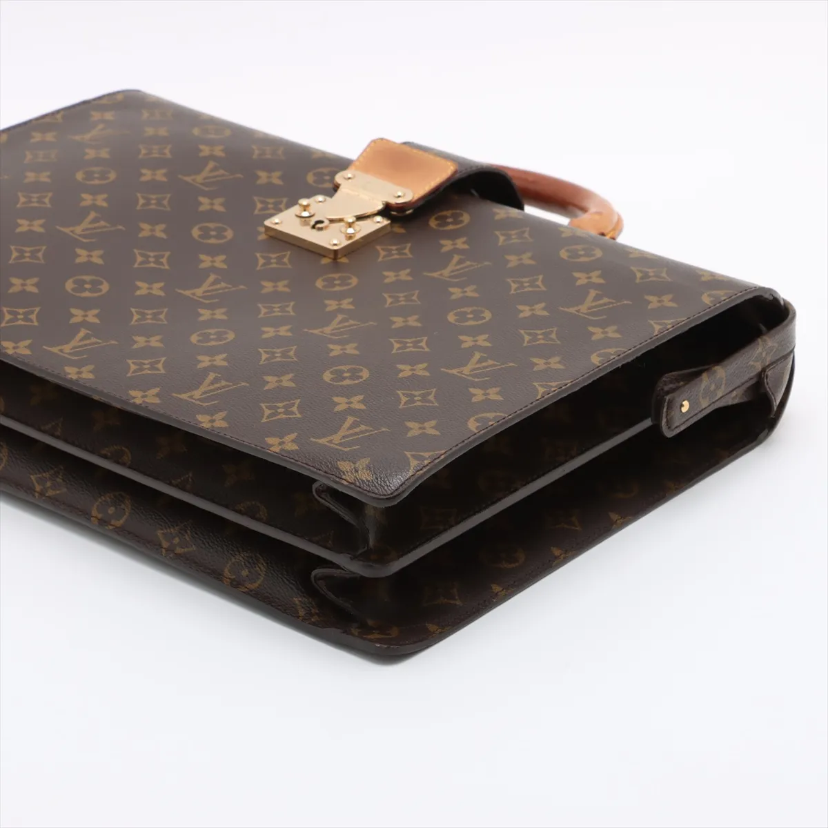 Louis Vuitton Monogram Serviette Fermoir