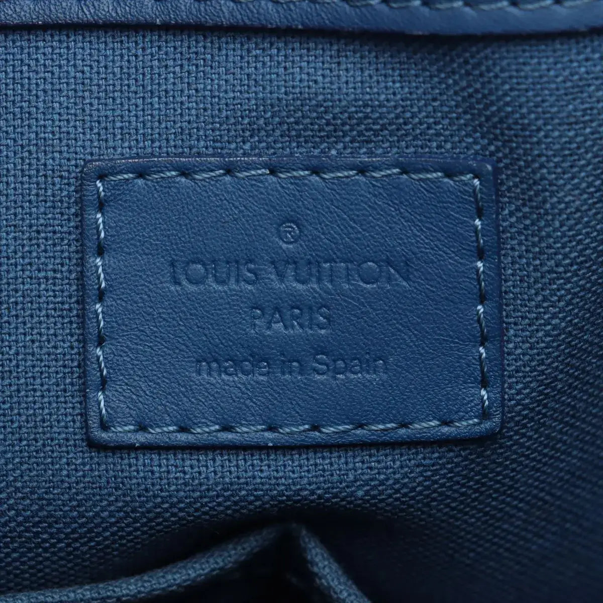 Louis Vuitton Damier Infini Tadao PM Blue N41352 (Pre-Owned)