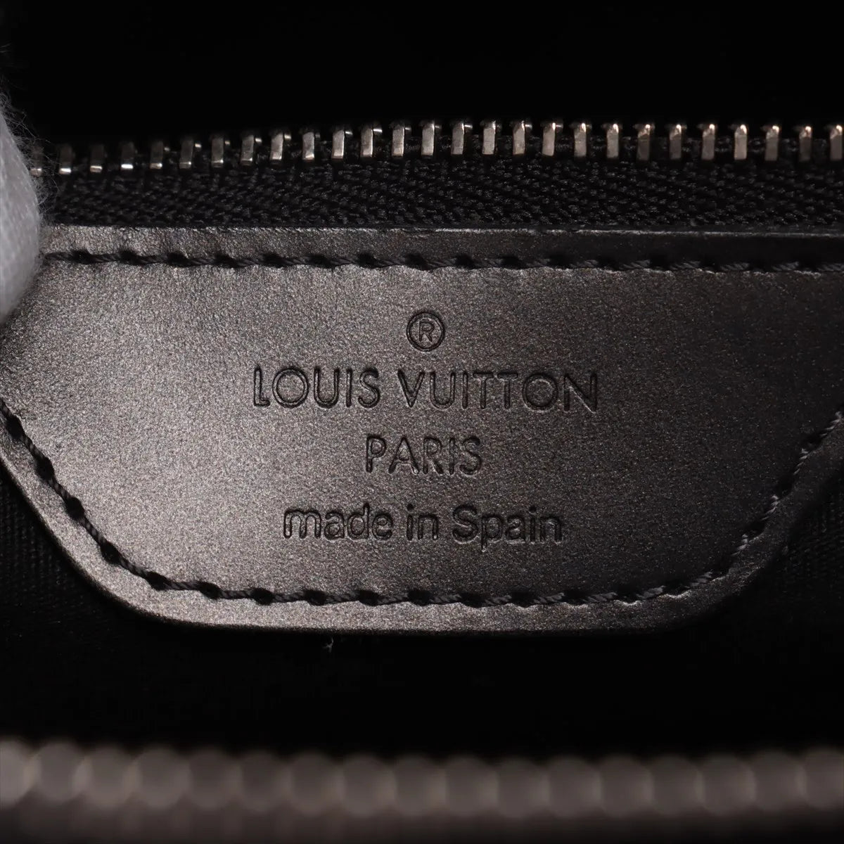 Louis Vuitton Monogram Mat Stockton Black M55112 (Pre-Owned)