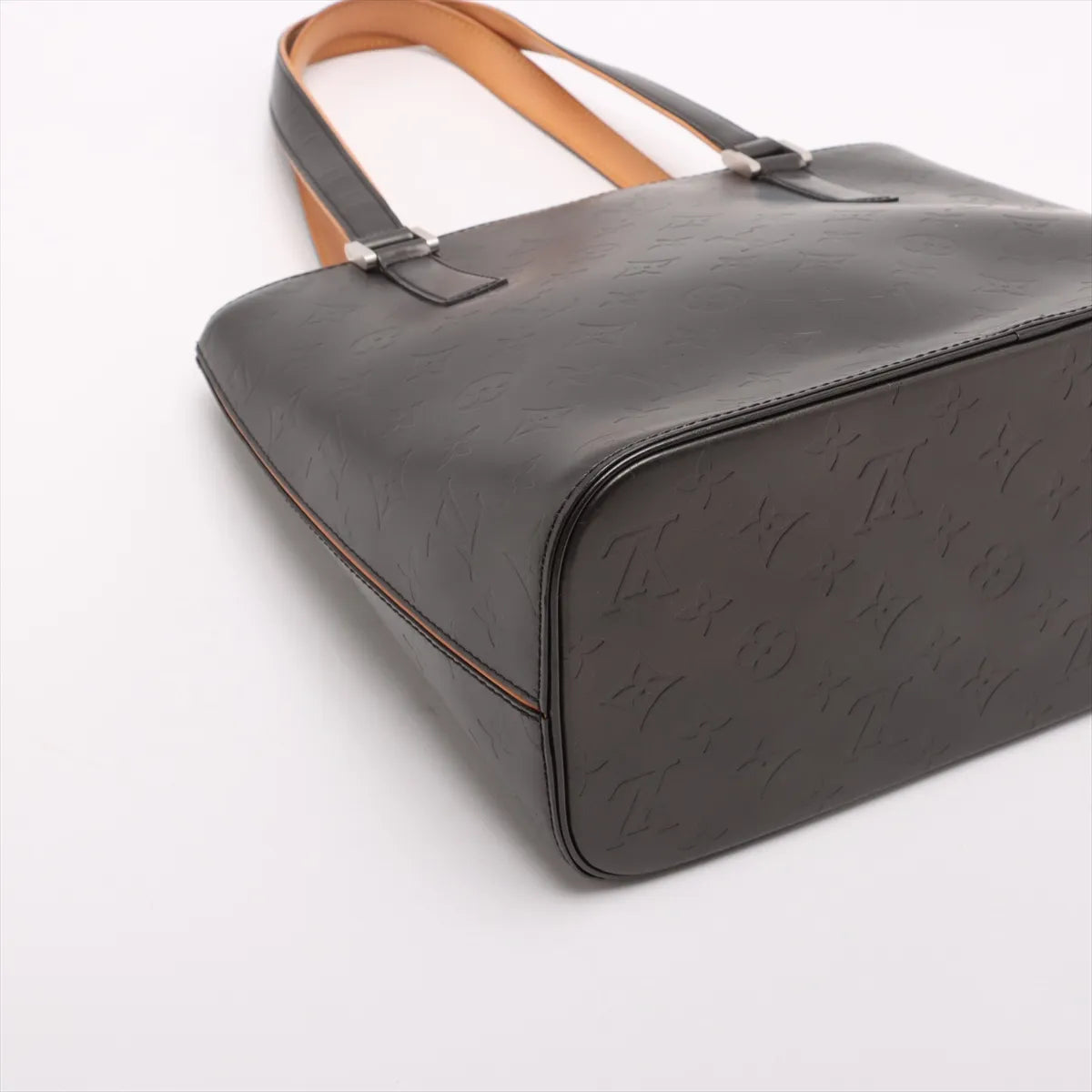 Louis Vuitton Monogram Mat Stockton Black M55112 (Pre-Owned)