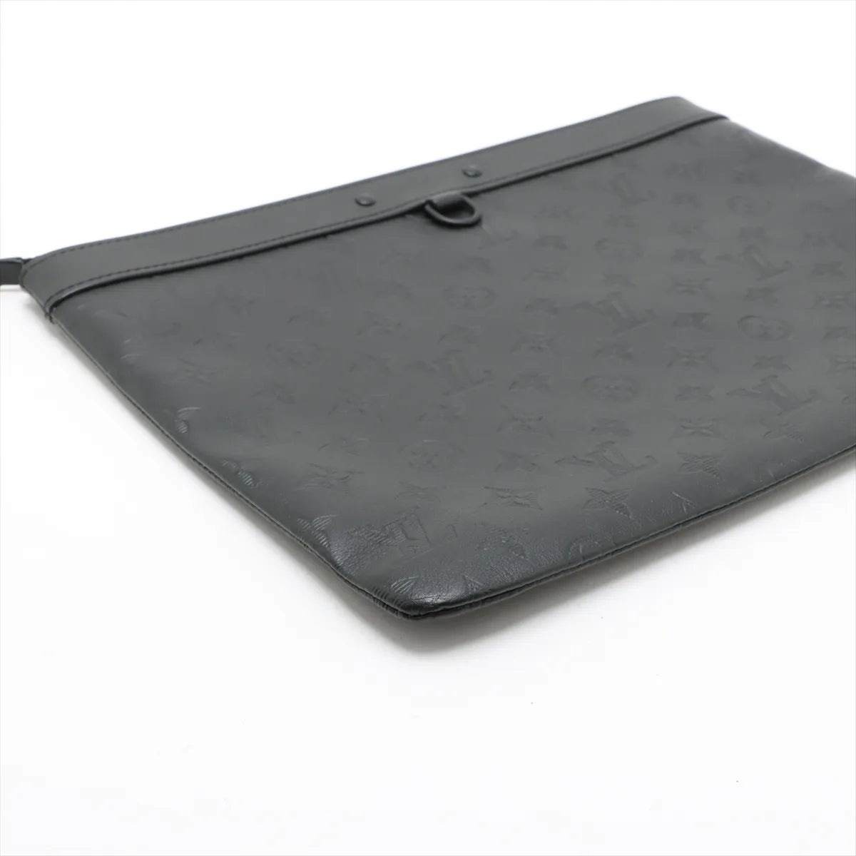 Louis Vuitton Monogram Shadow Pochette Discovery  Black