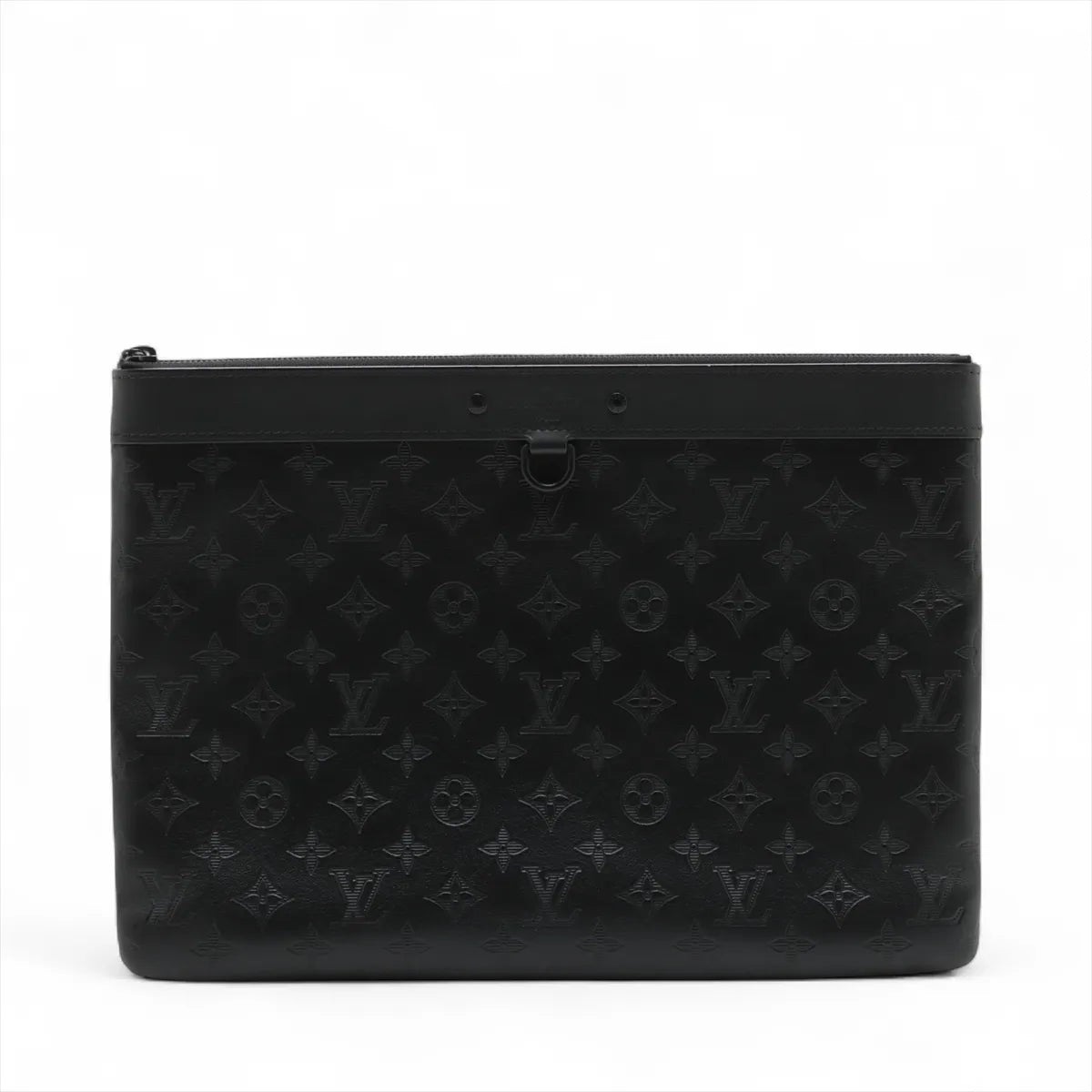 Louis Vuitton Monogram Shadow Pochette Discovery  Black