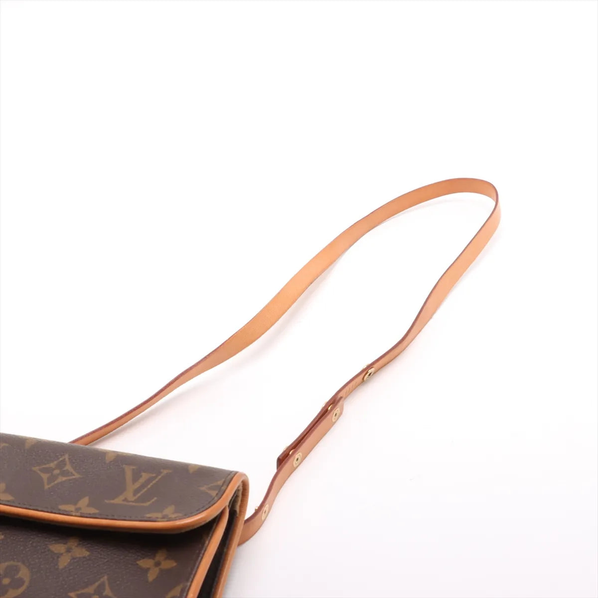 Louis Vuitton Monogram Pochette Florentine  FL0053   Belt size XS