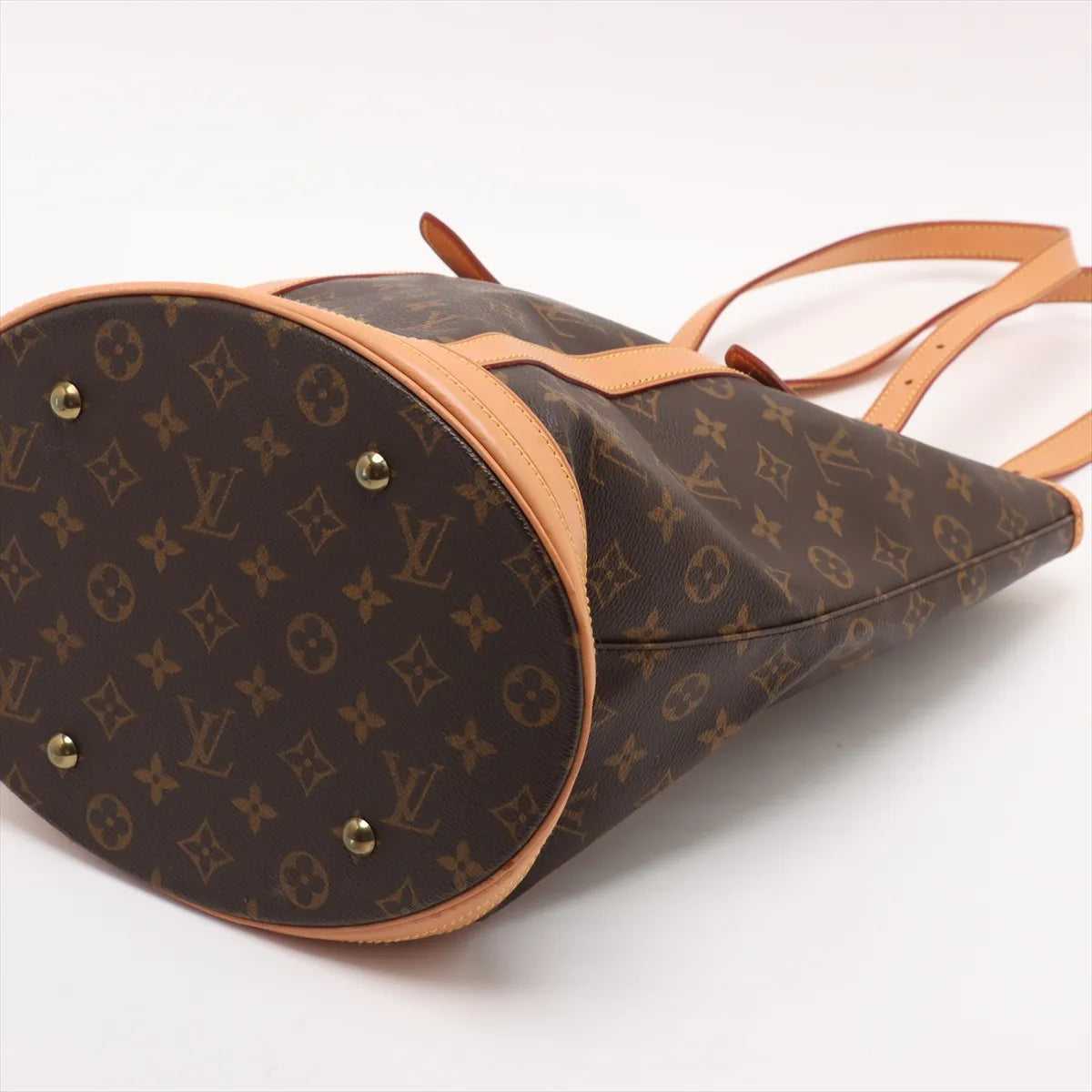 Louis Vuitton Monogram Bucket GM  FL0091 Brown