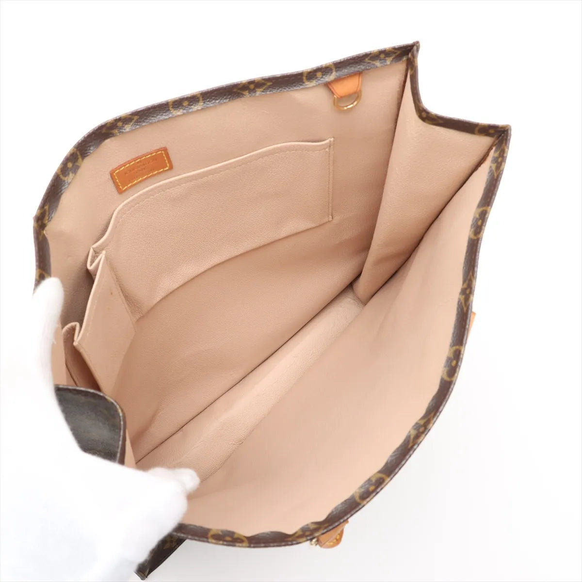 Louis Vuitton Monogram Sac Plat  MI0012 Brown