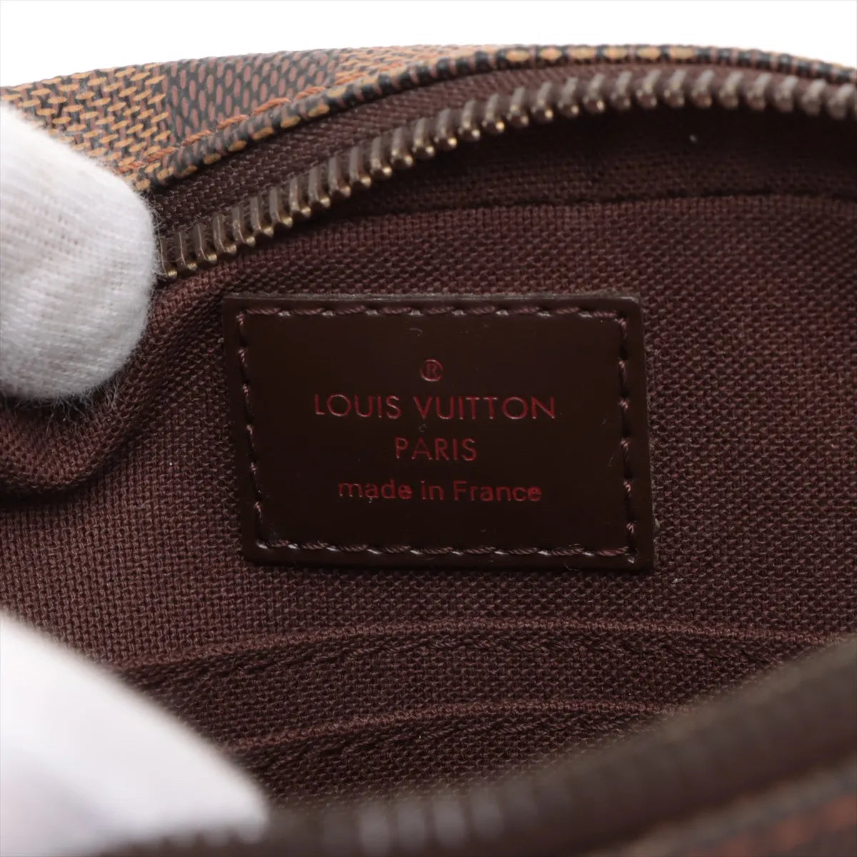 Louis Vuitton Damier Pochette Vie Macau  TH4087 Brown