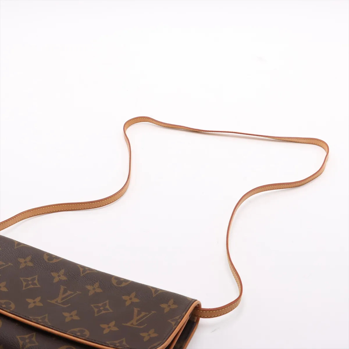 Louis Vuitton Monogram Pochette twin GM  CA0969 Brown